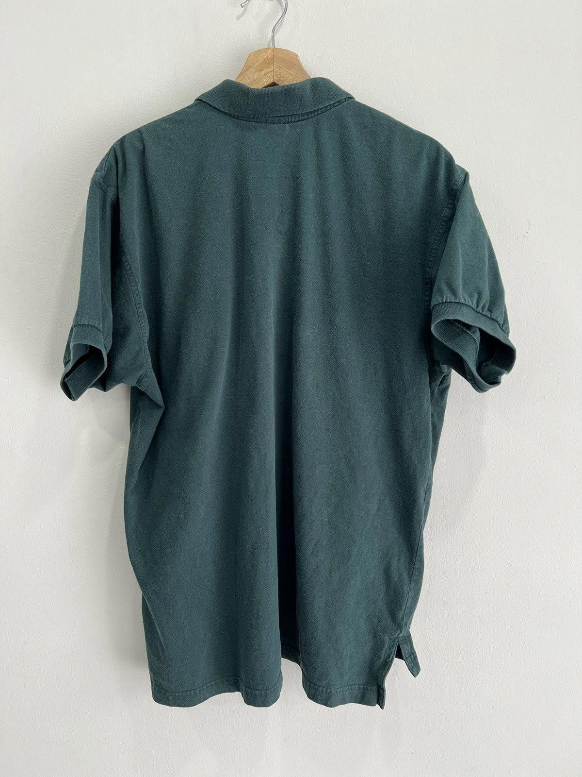 Nike Vintage Nike Forest Green Polo Shirt swoosh check Size US L / EU 52-54 / 3 - 3 Thumbnail