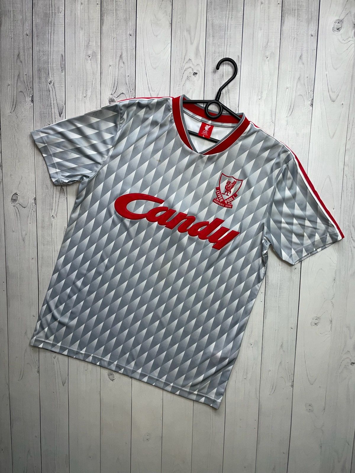 Other × Vintage Vintage Liverpool retro soccer jersey size L logo away Size US L / EU 52-54 / 3 - 1 Thumbnail