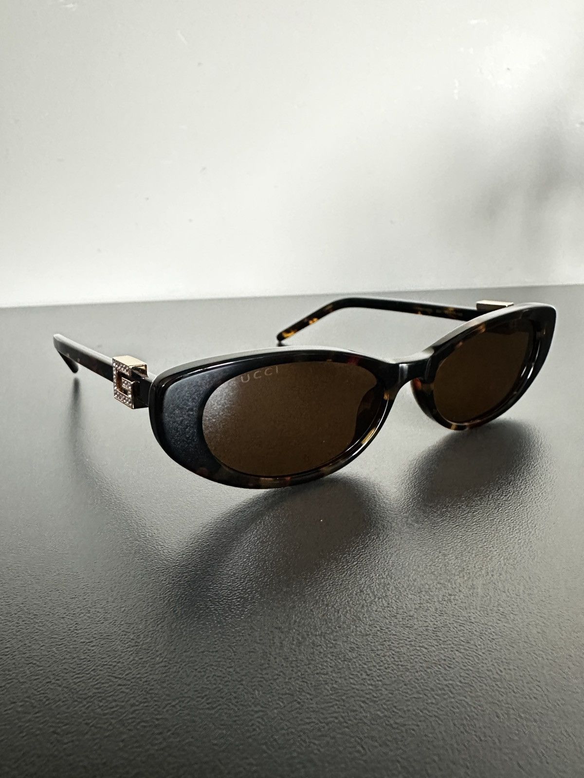 Gucci Vintage style oval sunglasses Size ONE SIZE - 1 Thumbnail
