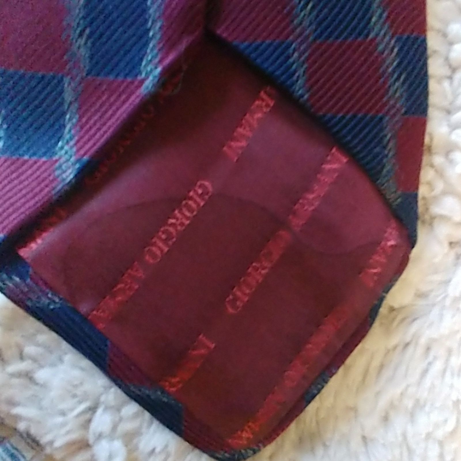 Giorgio Armani Giorgio Armani Tie Necktie 100% Silk Size ONE SIZE - 5 Thumbnail