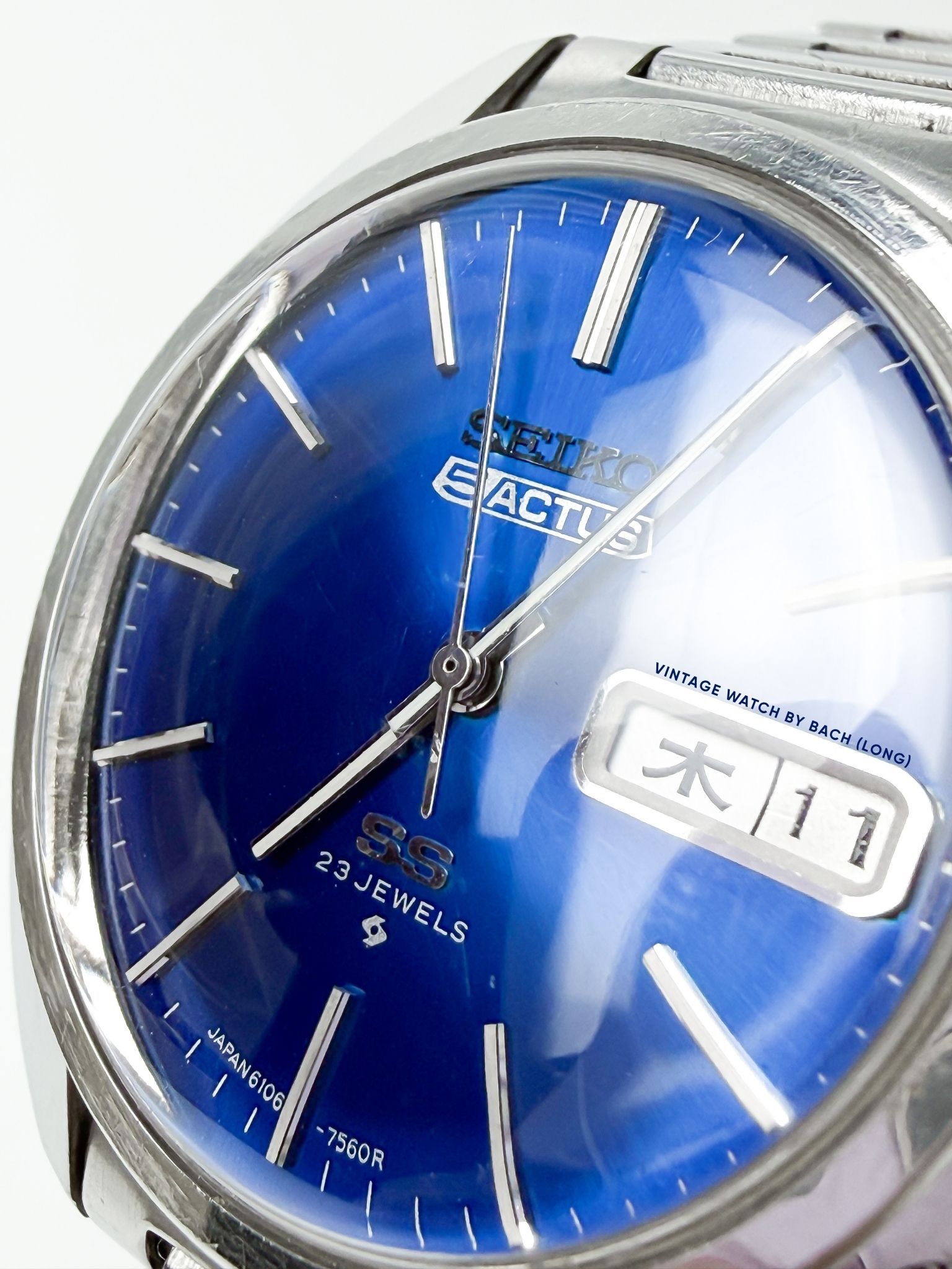 Seiko Vintage Old Money Seiko 5 Actus 6106-7003 Size ONE SIZE - 5 Thumbnail