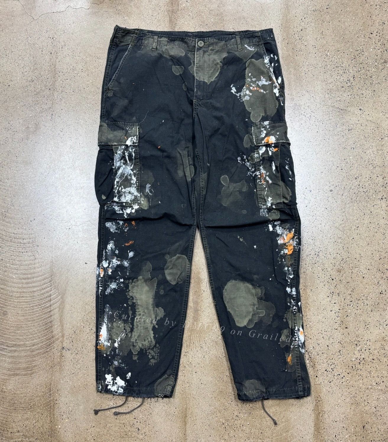 ANACHRONORM ANACHRONORM Sulfur Dye Fatigue Pants Size US 34 / EU 50 - 1 Thumbnail