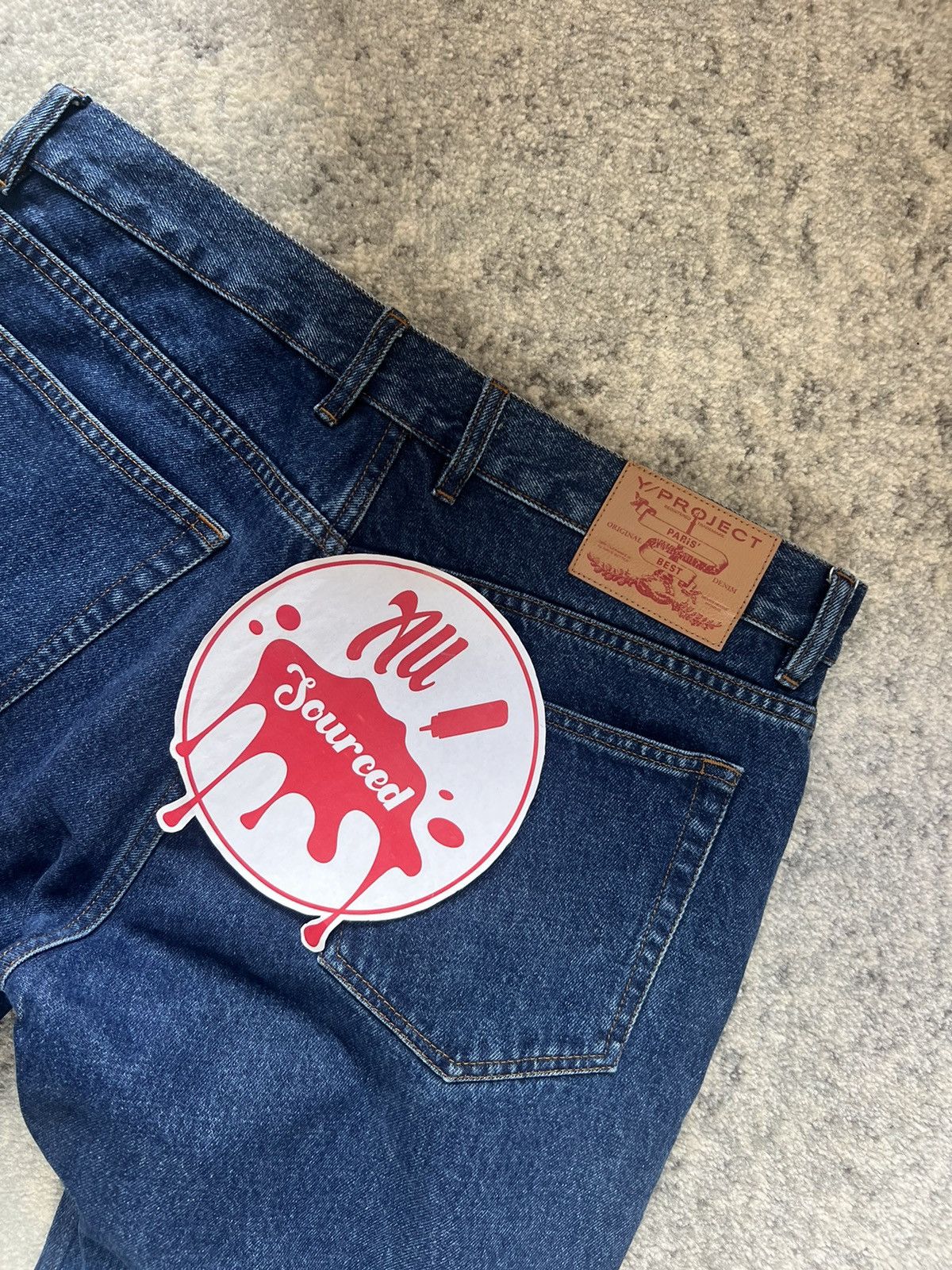 Y/Project Y Project Button Panel Jeans Size US 33 - 4 Thumbnail