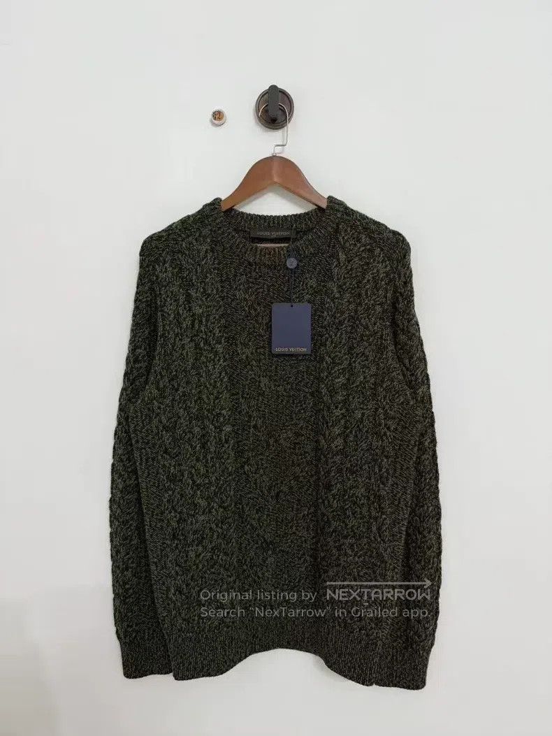 Louis Vuitton Louis Vuitton Olive Vine Sweater Size US M / EU 48-50 / 2 - 1 Thumbnail