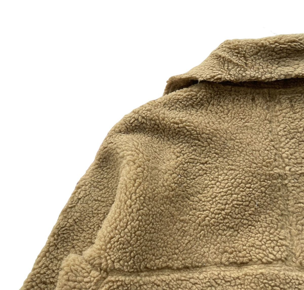 Lemaire × Uniqlo Vintage Lemaire X Uniqlo Sherpa Fleece Turtleneck Jacket Size US L / EU 52-54 / 3 - 14 Thumbnail