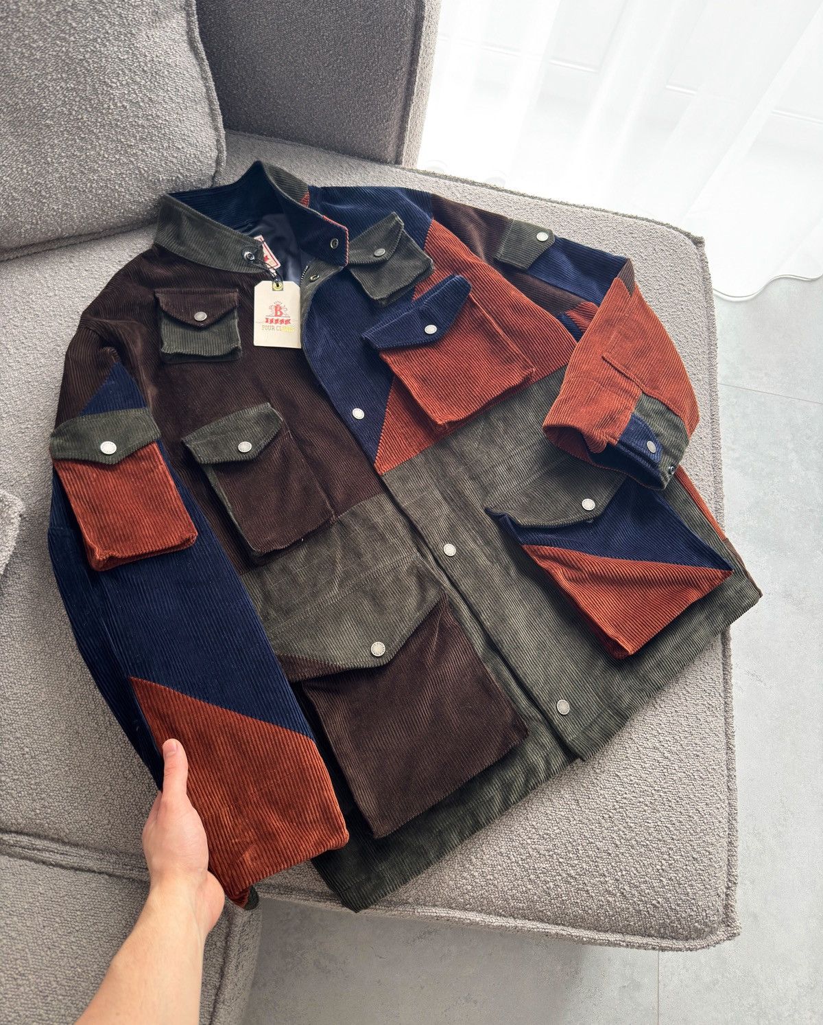 Baracuta BARACUTA Four Climes Corduroy Field Jacket fits L RRP1300$ Size US L / EU 52-54 / 3 - 5 Thumbnail