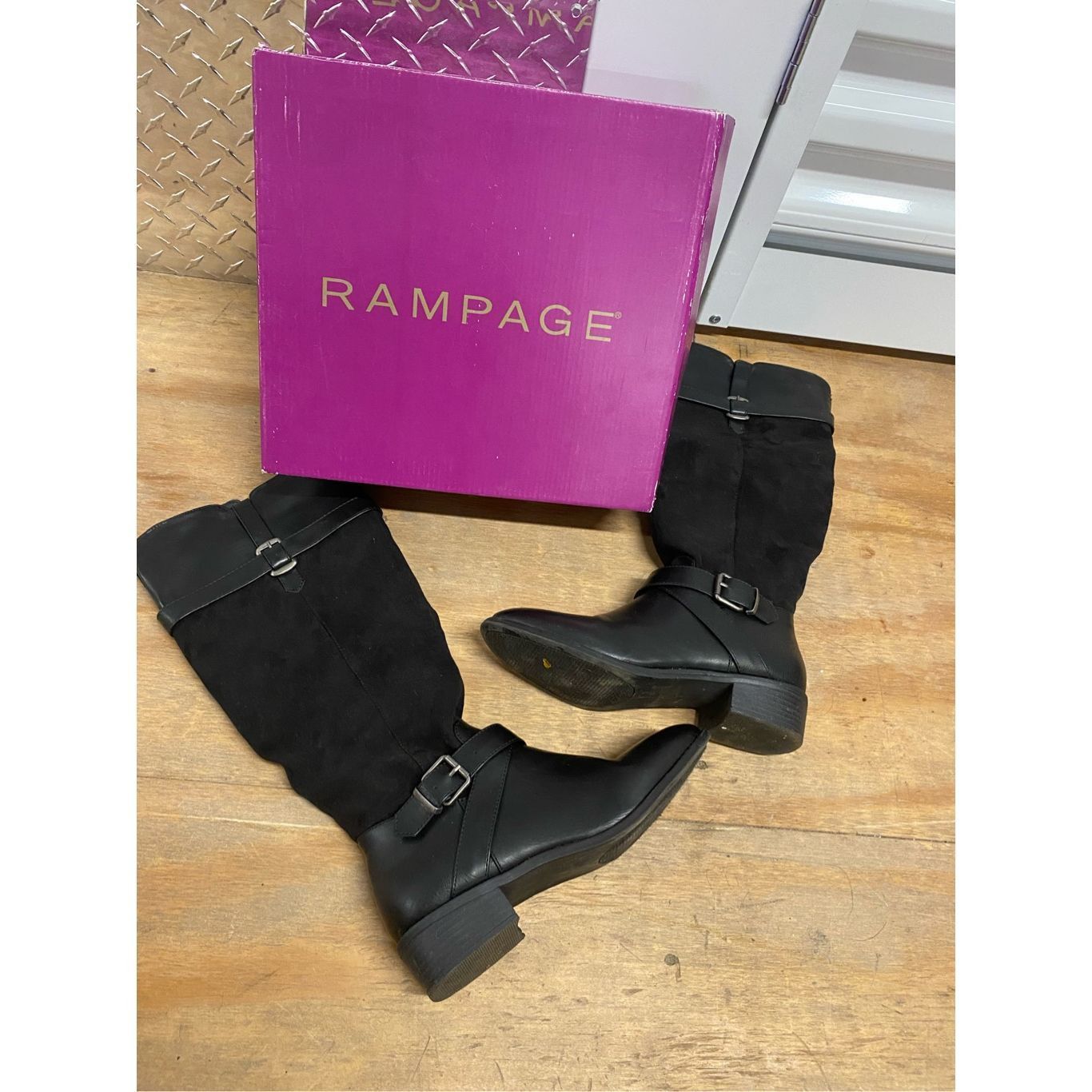 Rampage best sale black booties