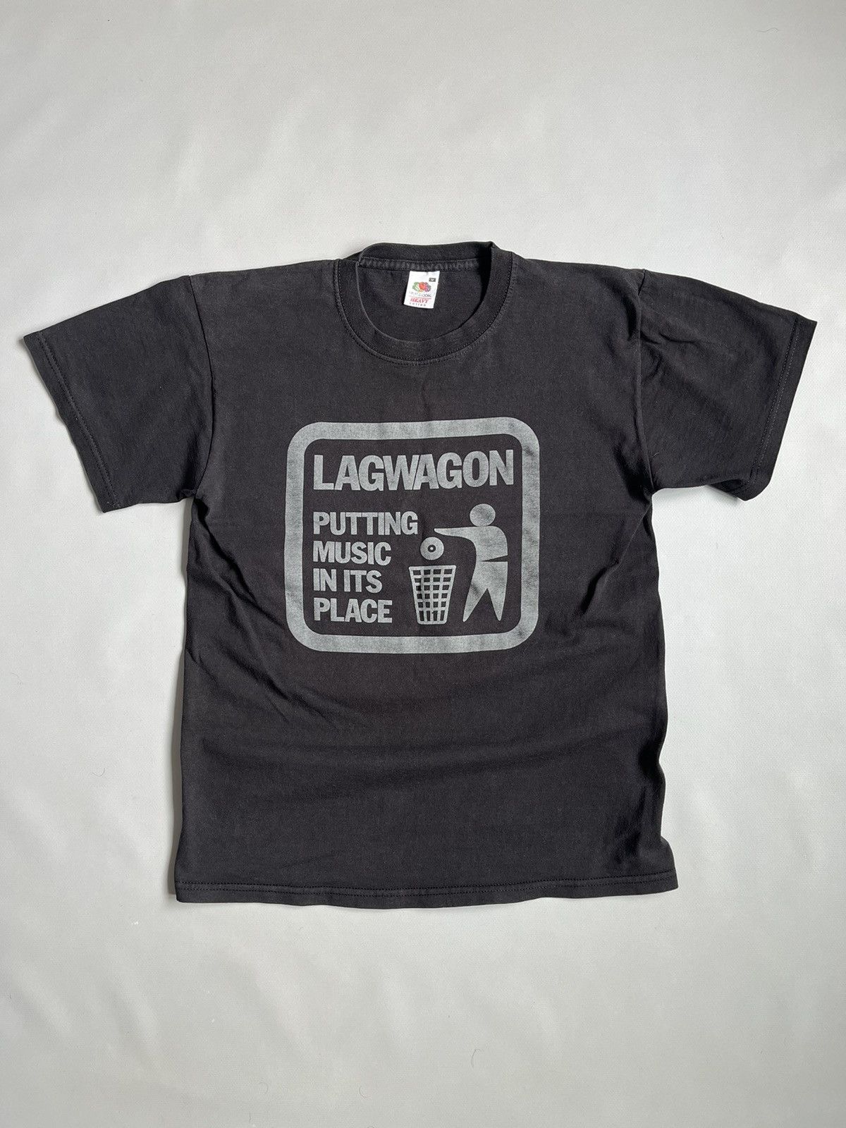 Other Lagwagon Putting Music In Its Place Unisex Black T-shirt Size US M / EU 48-50 / 2 - 1 Thumbnail