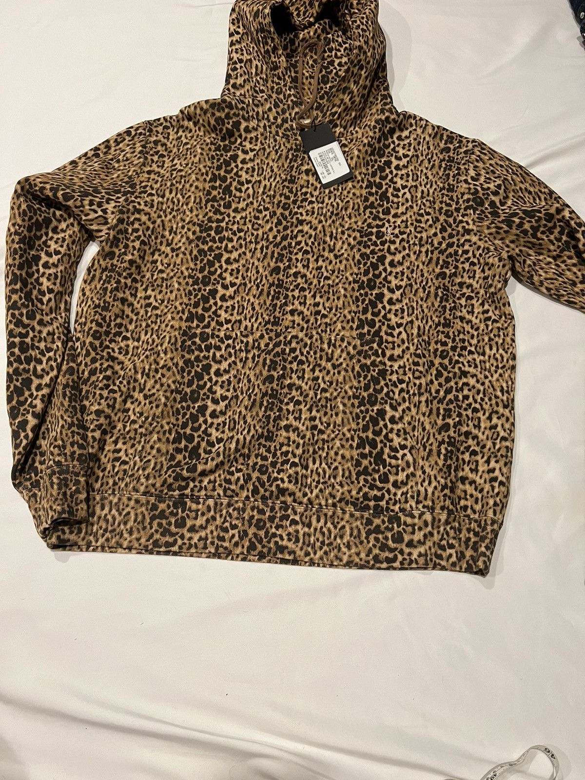 Saint Laurent Paris Saint Laurent men’s leopard print hoodie. XXL $1090 Size US XXL / EU 58 / 5 - 2 Thumbnail