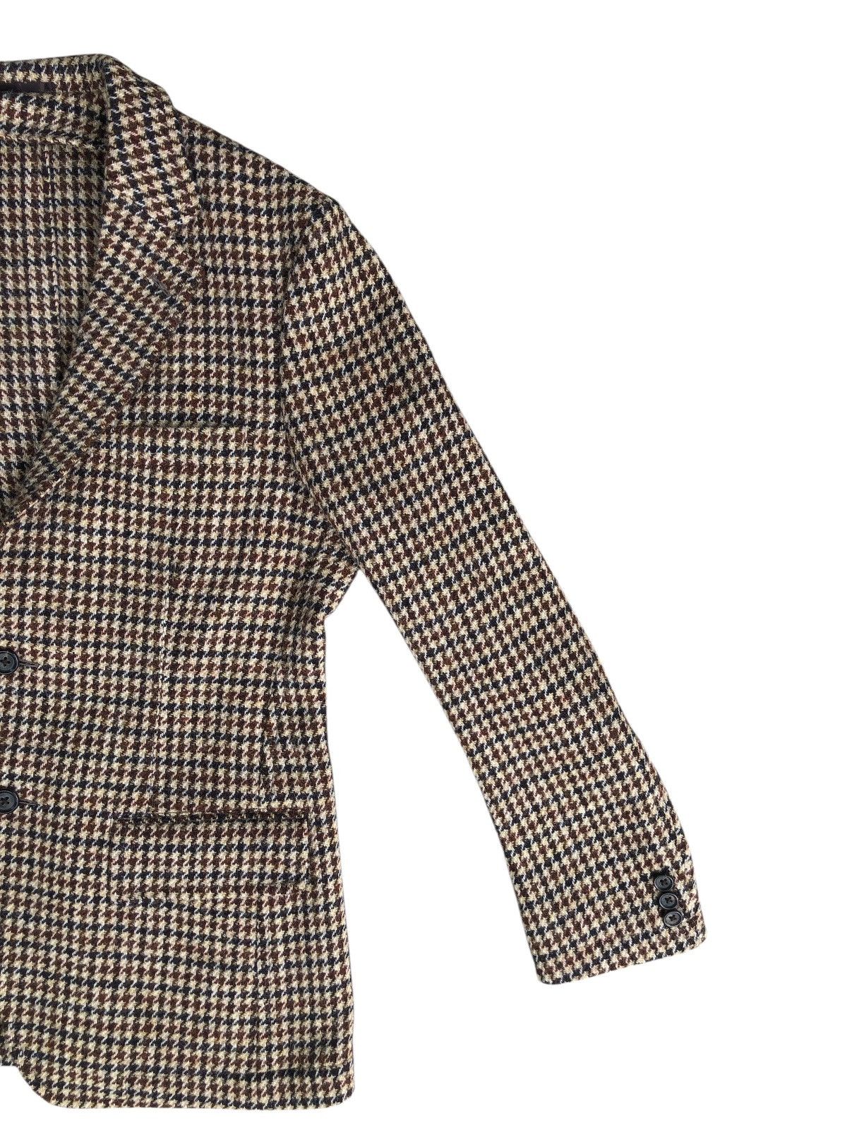 Harris Tweed Harris Tweed Wool Blazer Coat Jacket Size 46S - 4 Thumbnail