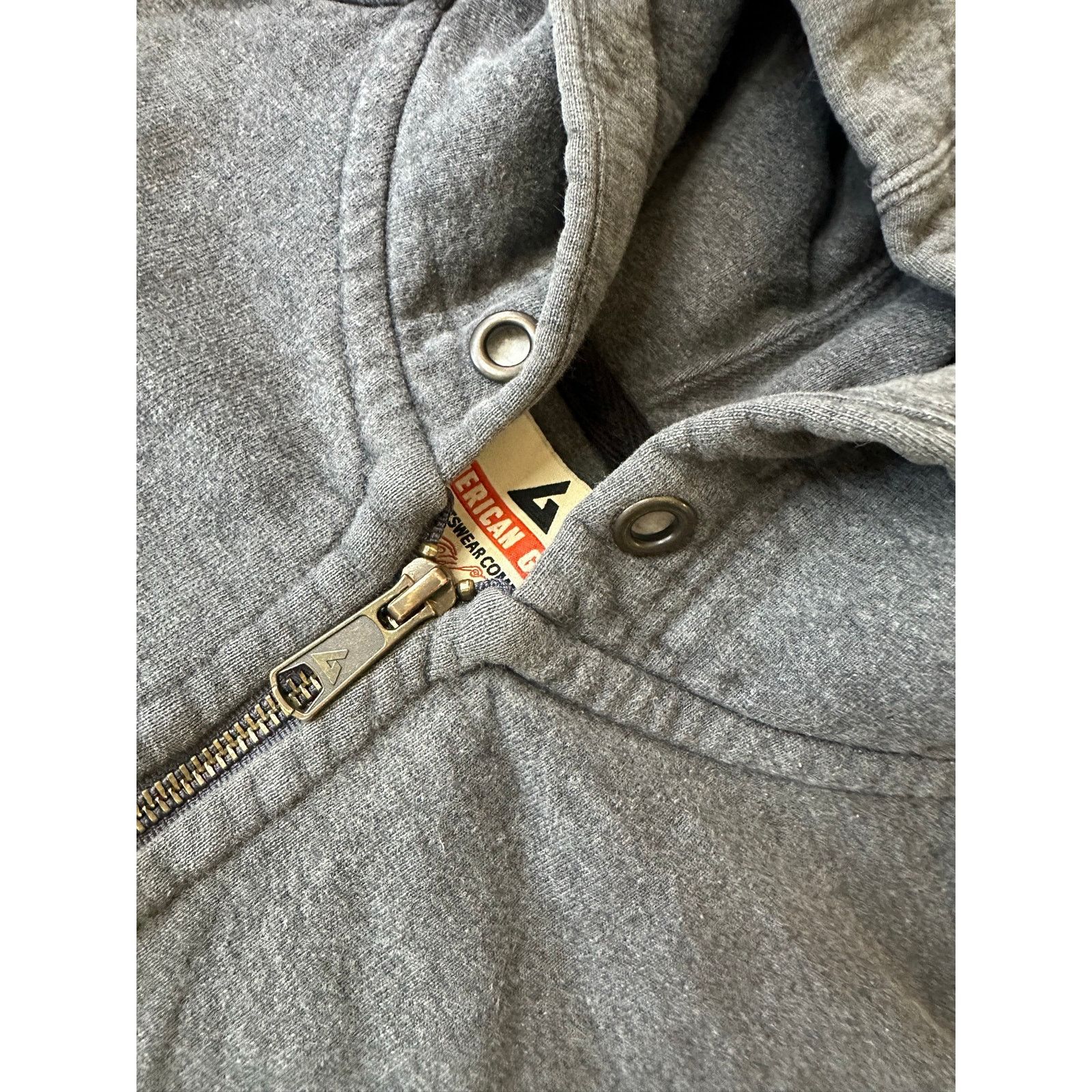 American Giant American Giant Women's Small Gray Hoodie Heavy Cotton Adult Size S / US 4 / IT 40 - 9 Thumbnail