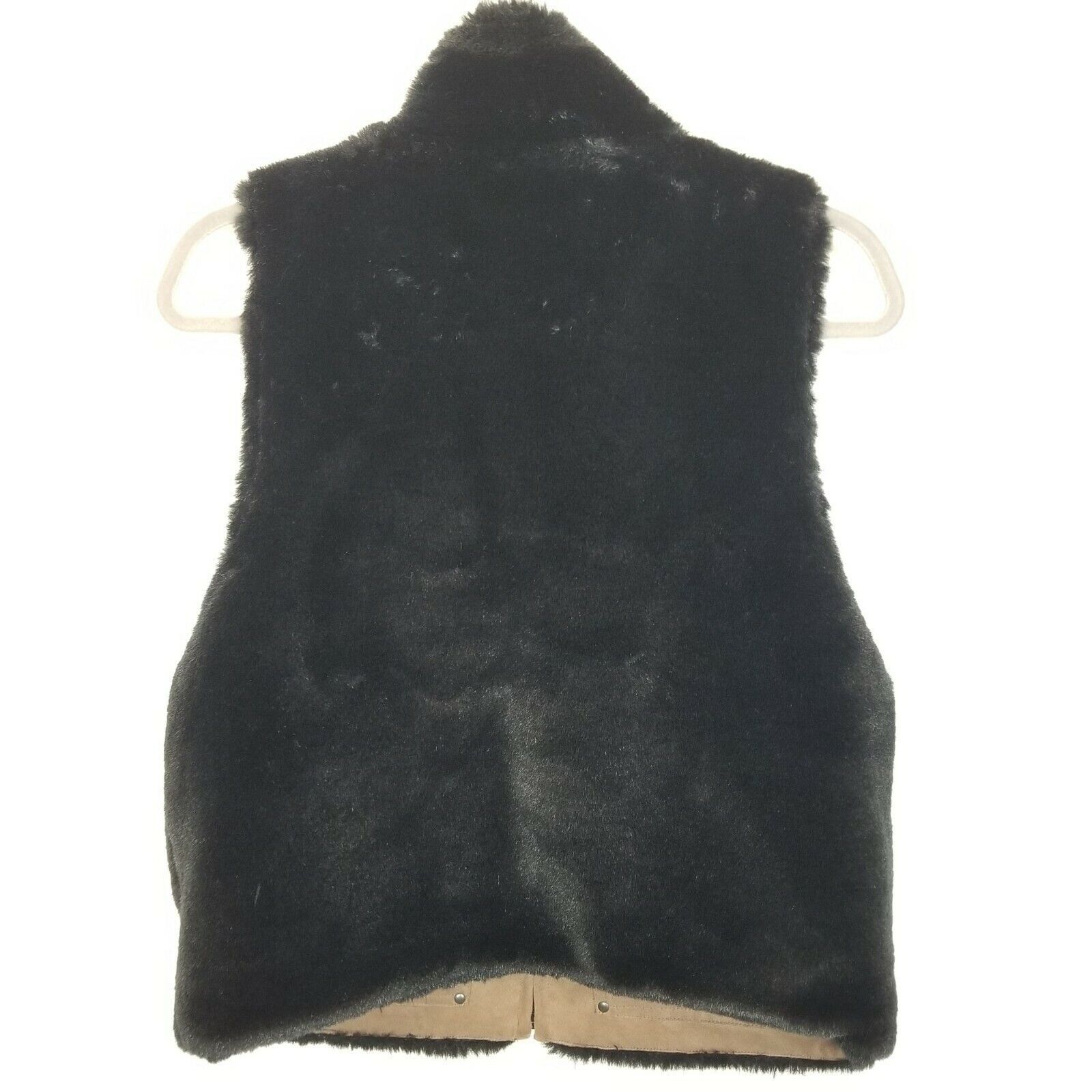 Vintage Jamie Sadock Womens Reversible Full Zip Faux Fur Vest Sz M Size M / US 6-8 / IT 42-44 - 6 Thumbnail