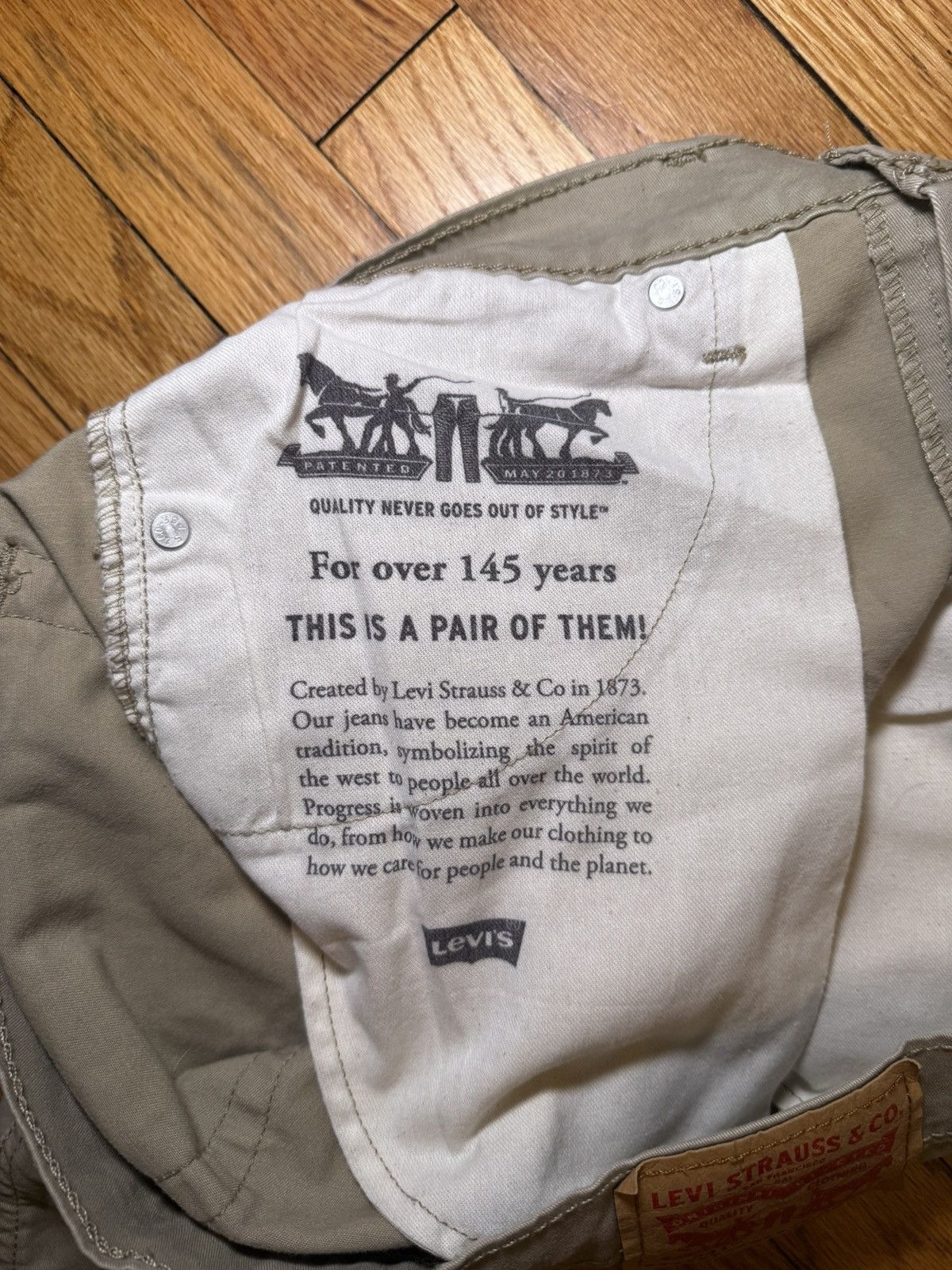 Levi's Men’s Levi’s khakis Size US 36 / EU 52 - 5 Thumbnail