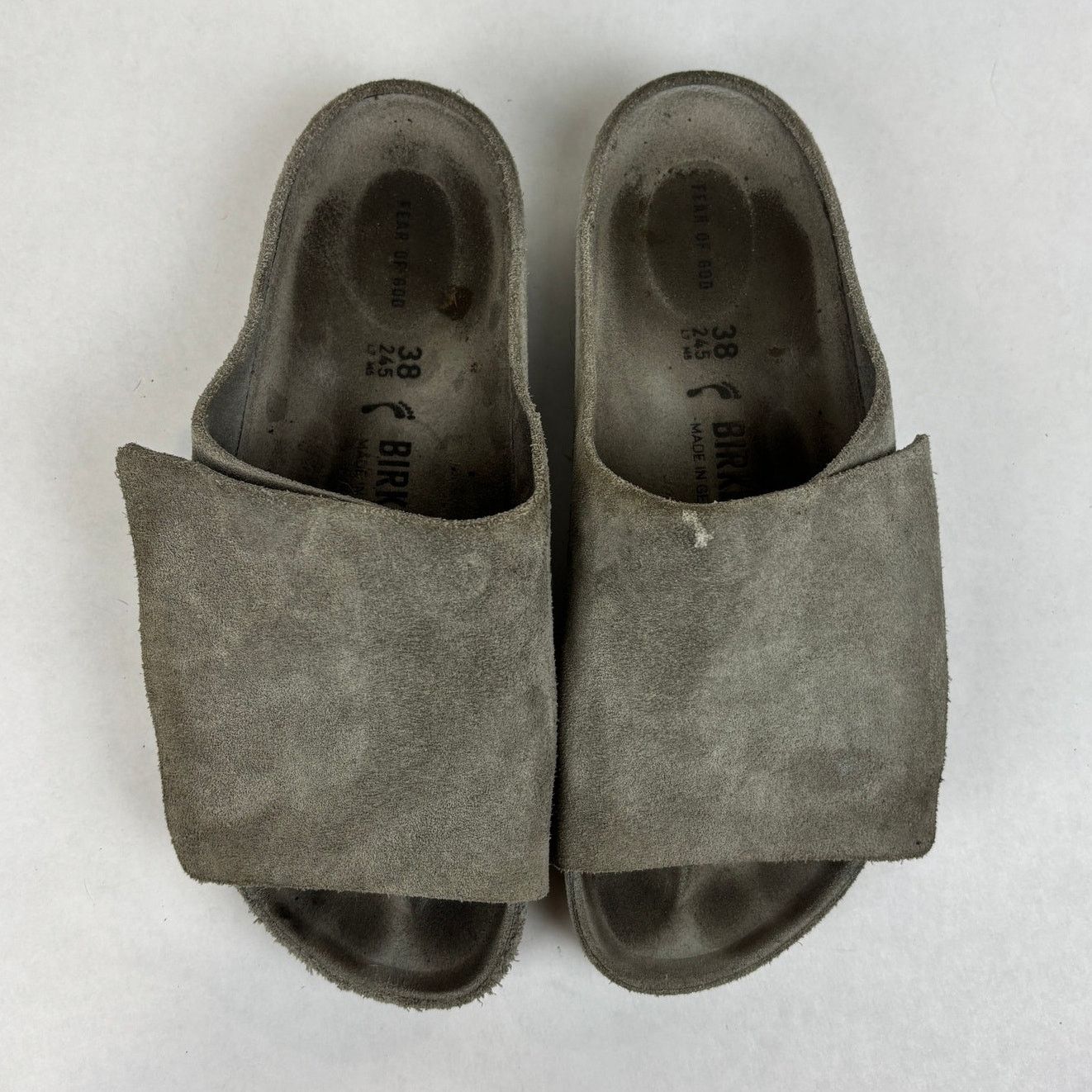 Birkenstock Birkenstock Fear of God Los Feliz Suede Sandals 38 (7-7.5) Size US 7 / IT 37 - 6 Thumbnail