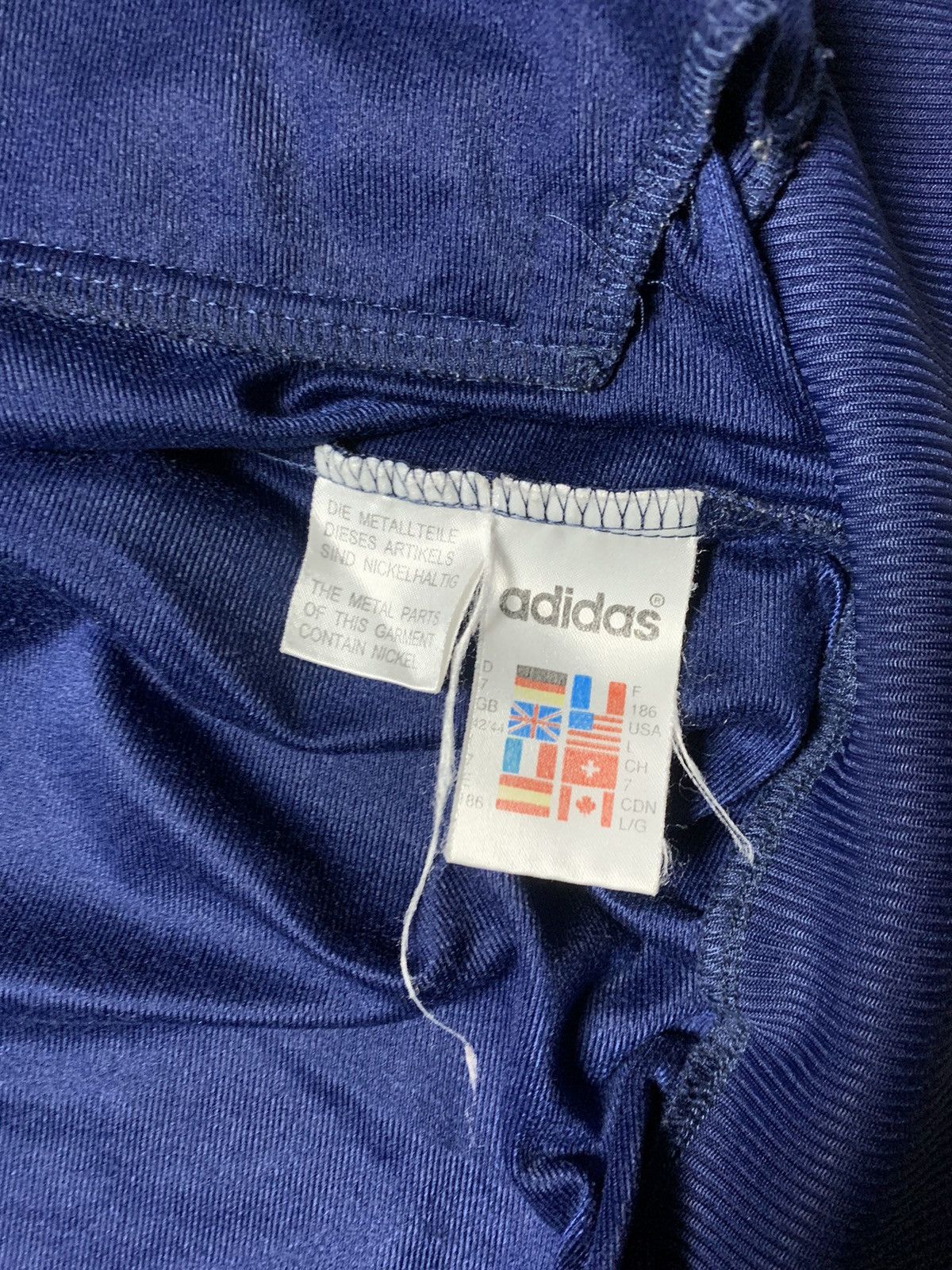 Vintage Vintage Adidas Tracksuit Zip sweatshirt jacket Size US XL / EU 56 / 4 - 11 Thumbnail