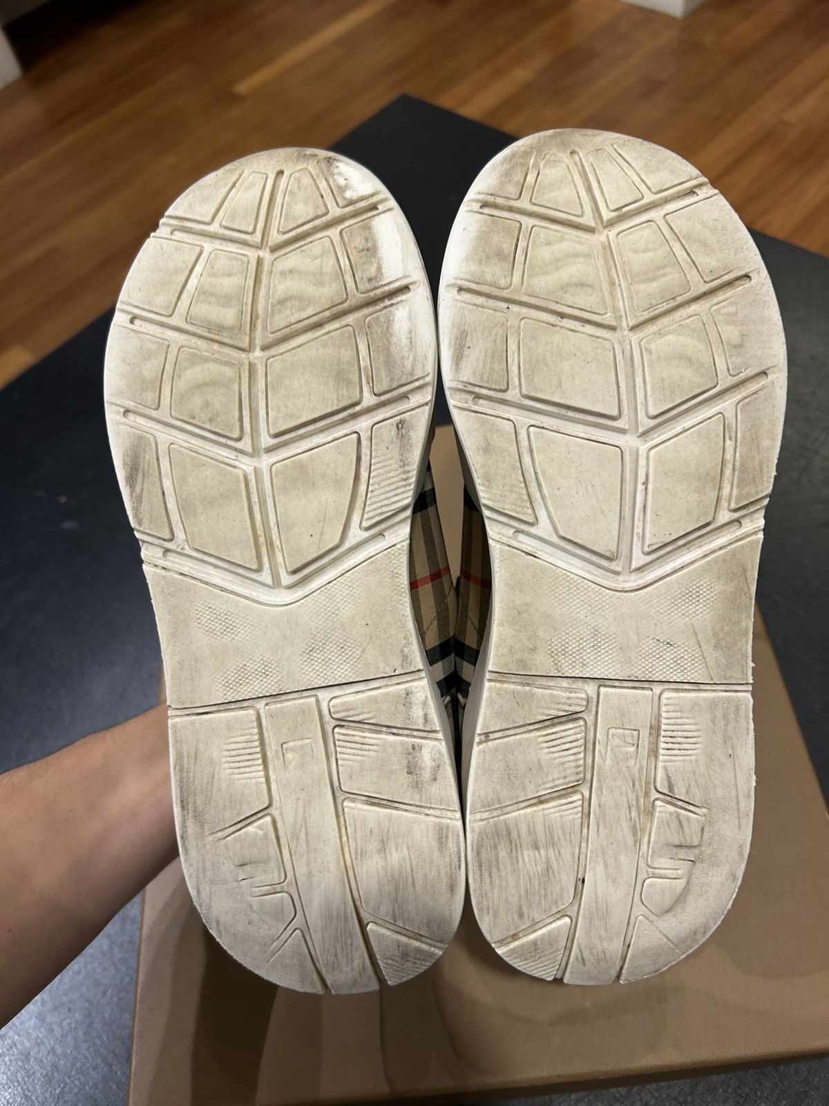 Burberry Burberry Regis Strap Sneakers Size US 10.5 / EU 43-44 - 5 Thumbnail