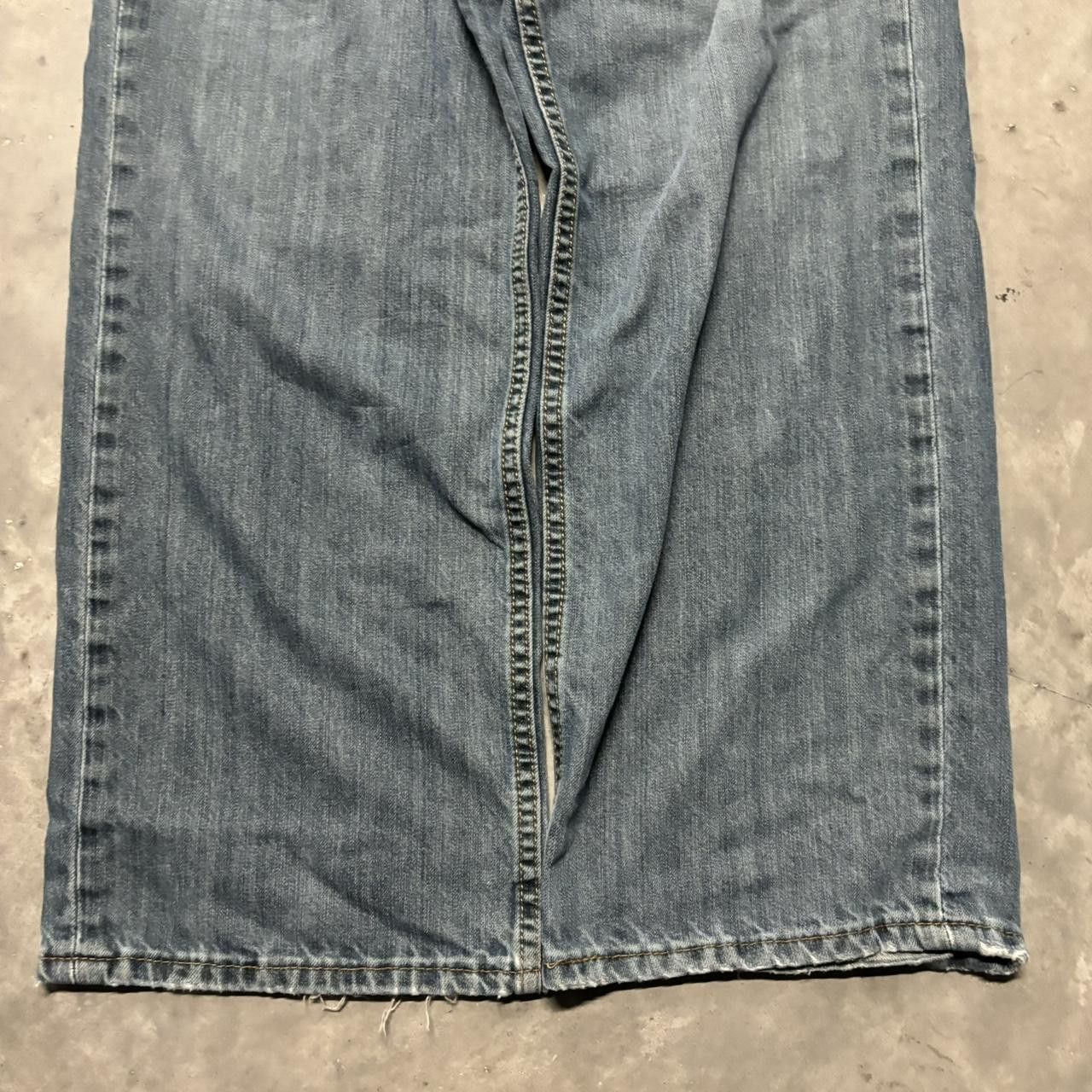 Levi's × Vintage Crazy Vintage Y2K/2000s Baggy Grunge Dark Wash Levi’s Skater Denim Jeans! Size US 40 / EU 56 - 6 Thumbnail