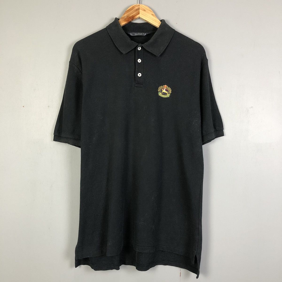 Vintage 90s Burberrys Embroidered Small Logo Tee