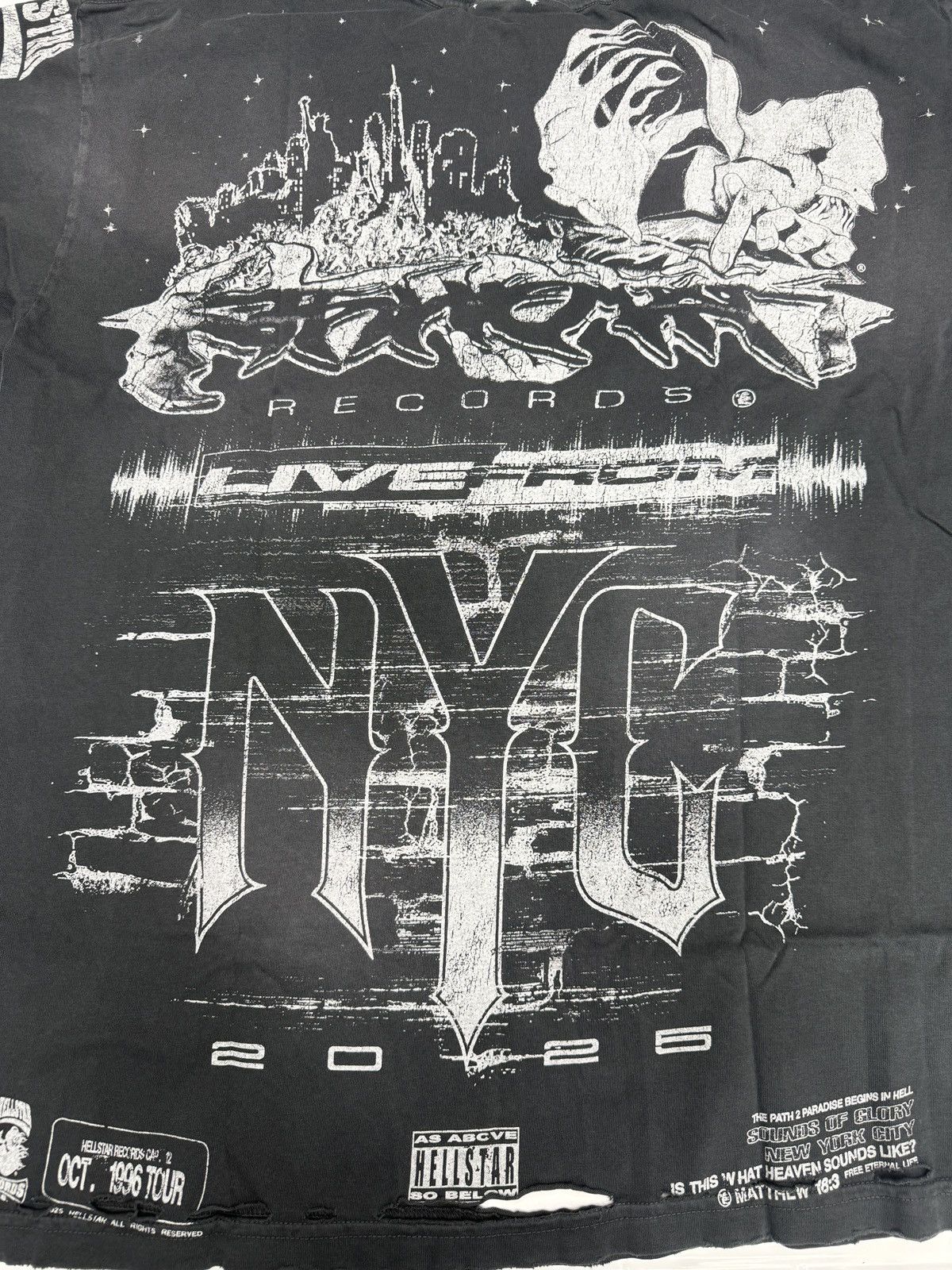 HELLSTAR Hellstar Liberty T-shirt Size US L / EU 52-54 / 3 - 6 Thumbnail