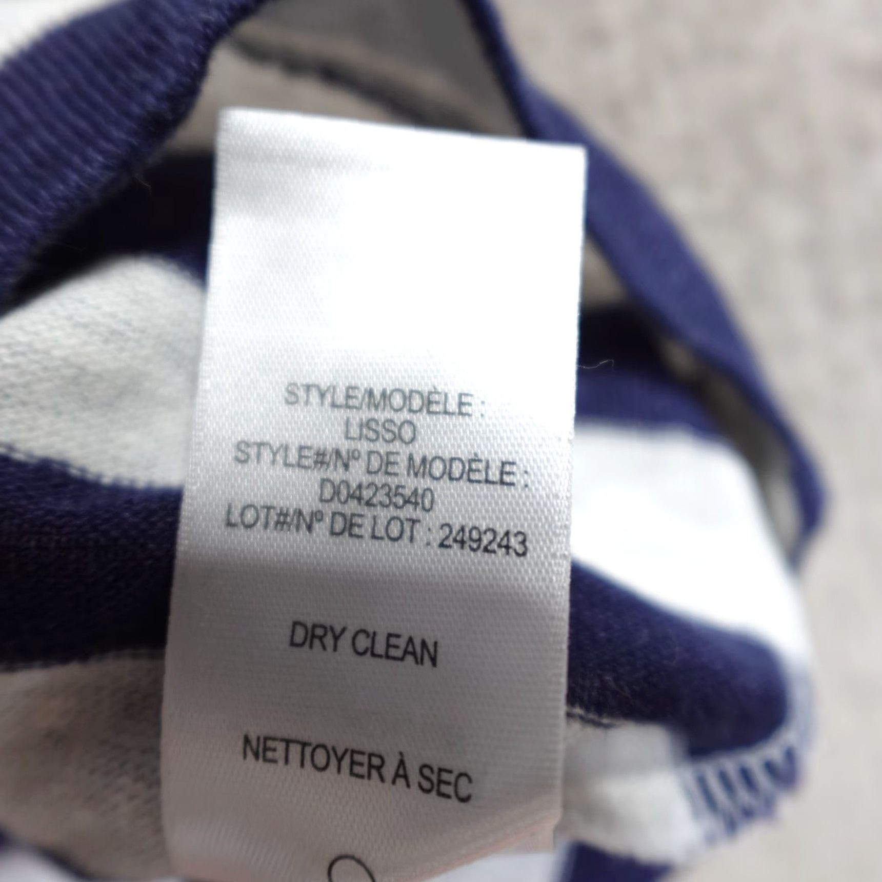 Theory Theory Womens Shirt Small White Blue Breton Stripe Crewneck 100% Linen Size S / US 4 / IT 40 - 5 Thumbnail