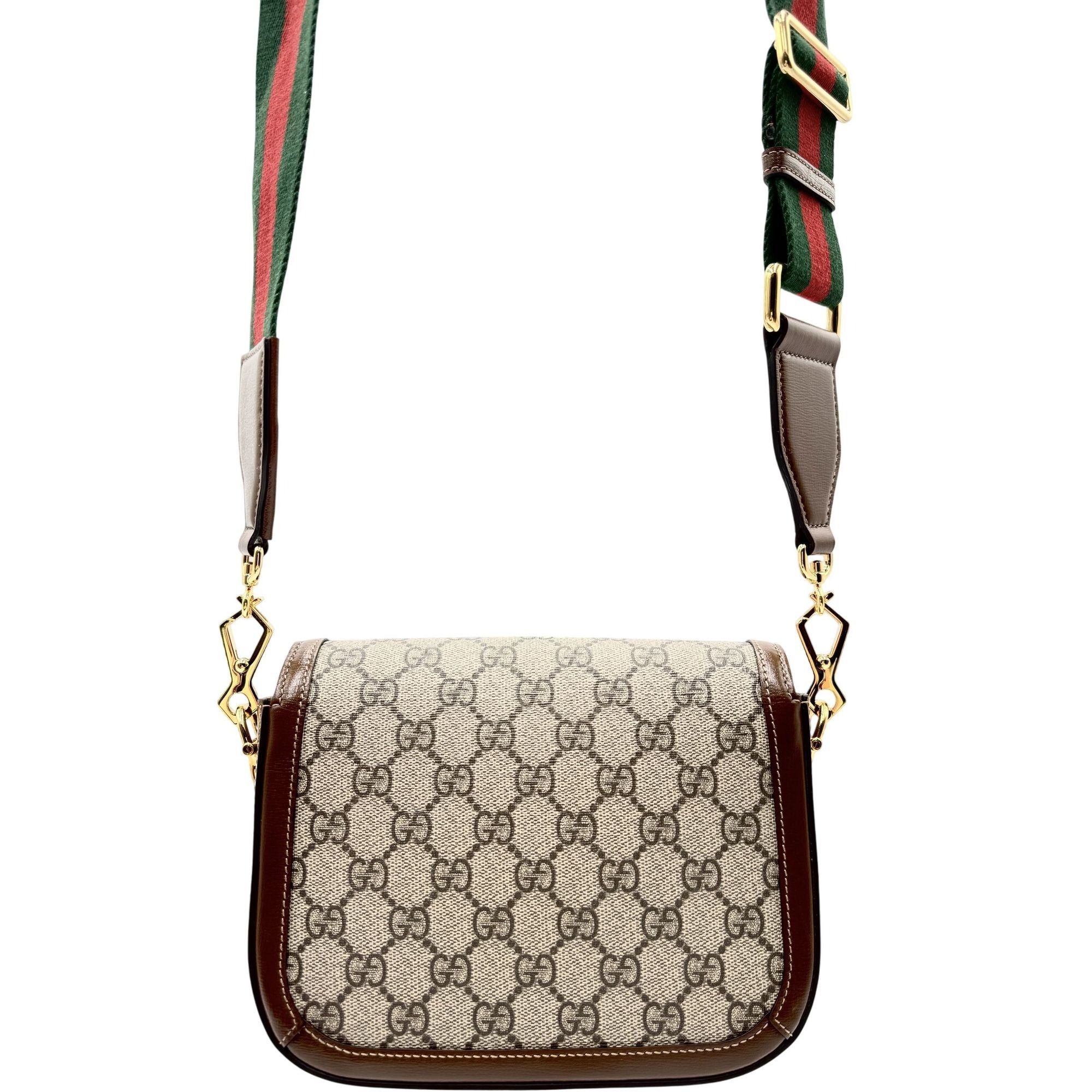 Gucci Gucci Crossbody Bag With Adjustable Strap & Monogram Canvas Size ONE SIZE - 2 Thumbnail