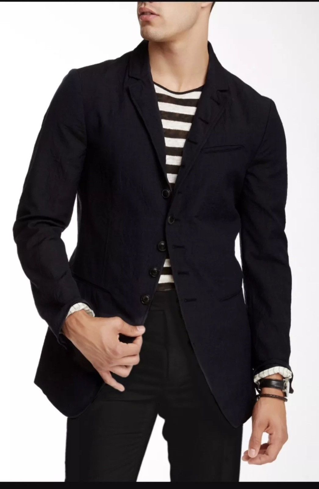 John Varvatos Woodward multibutton jacket. 48 Size US M / EU 48-50 / 2 - 5 Thumbnail