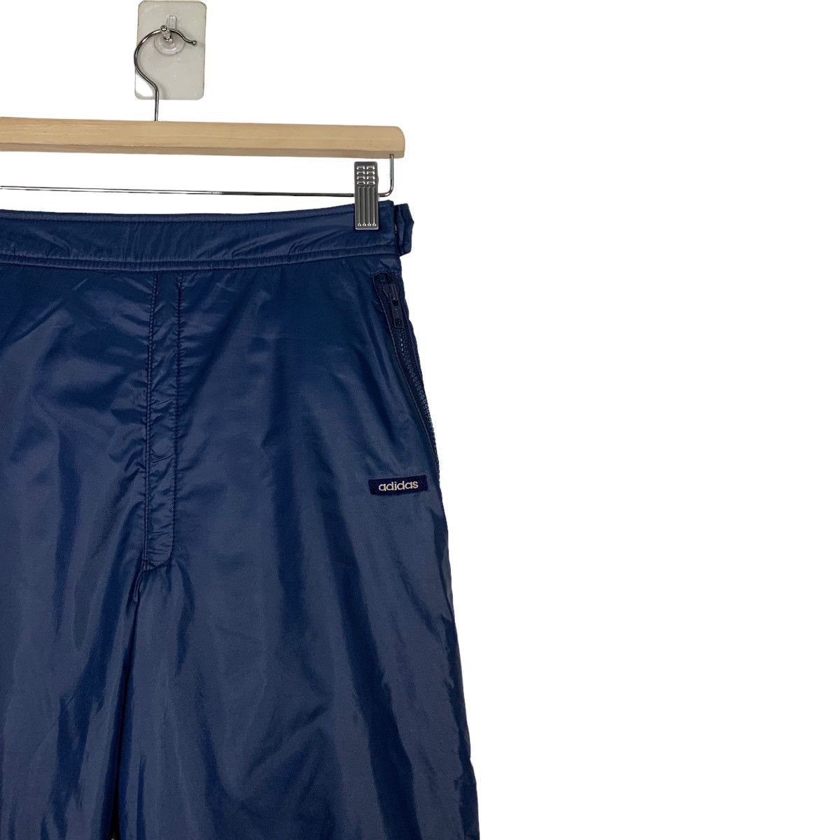 Adidas ADIDAS Track Joggers Drawstrings Nylon Pant #0053-C4 Size US 28 / EU 44 - 6 Thumbnail