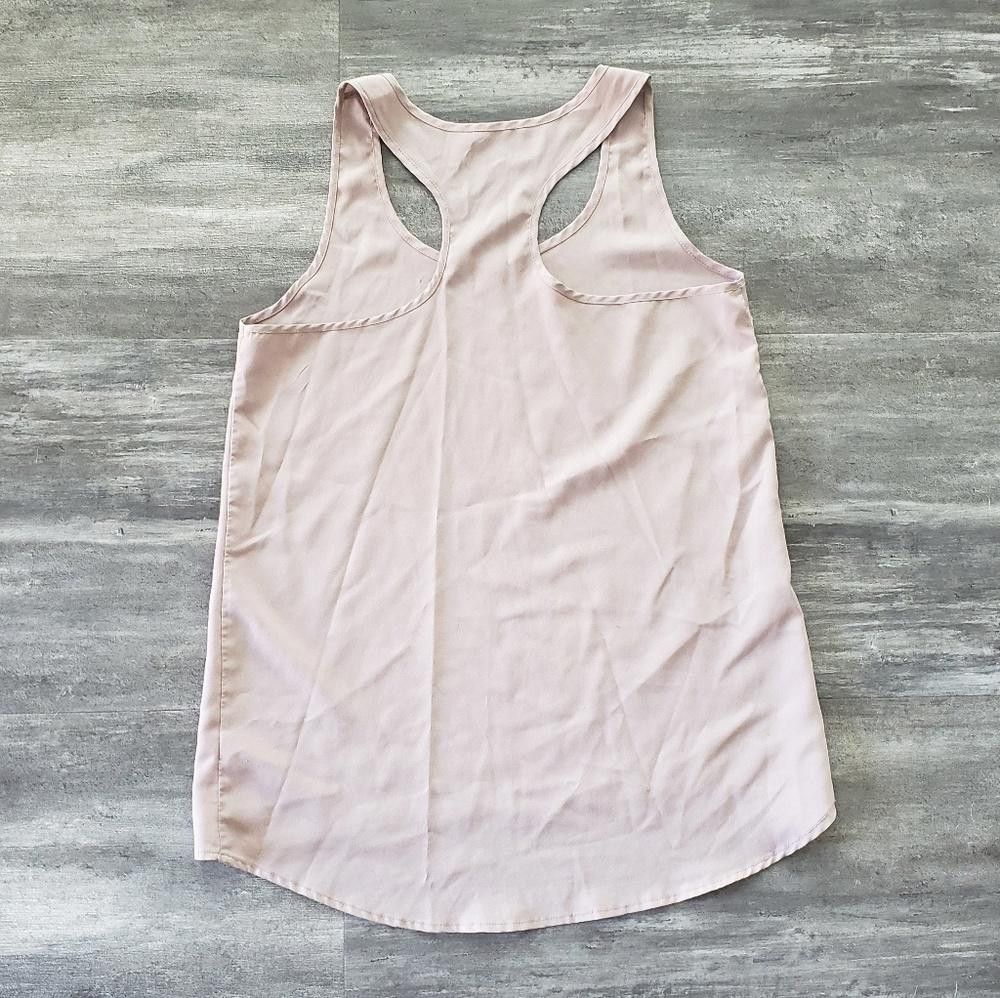 Express Light Chocolate Racerback Express Dressy Blouse Size S / US 4 / IT 40 - 2 Thumbnail