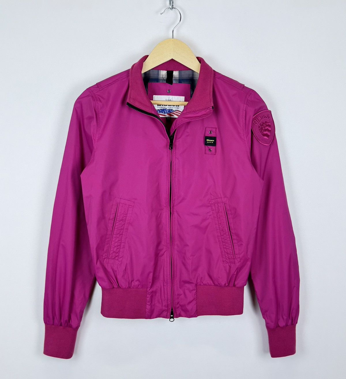 Other Blauer USA Nylon Full Zip Light Bomber Jacket Women’s Size M Size M / US 6-8 / IT 42-44 - 1 Thumbnail