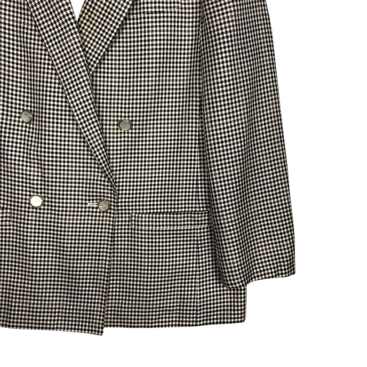 Burberry 🔥VINTAGE COATS JACKET BURBERRYS TARTAN DESIGN DOUBLE BREAST Size US M / EU 48-50 / 2 - 7 Thumbnail