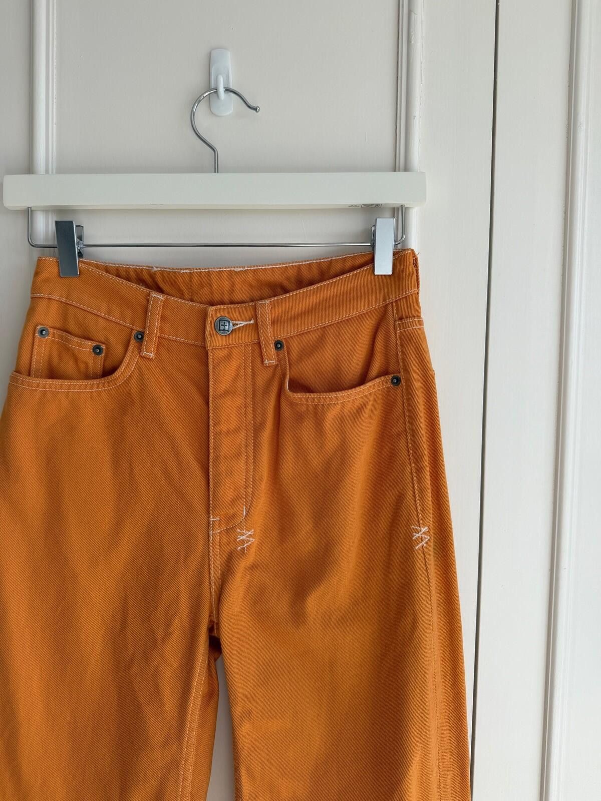 Ksubi new ksubi womens denim jeans brooklyn flame orange 25 7 Size 25" / US 0 / IT 36 - 5 Thumbnail