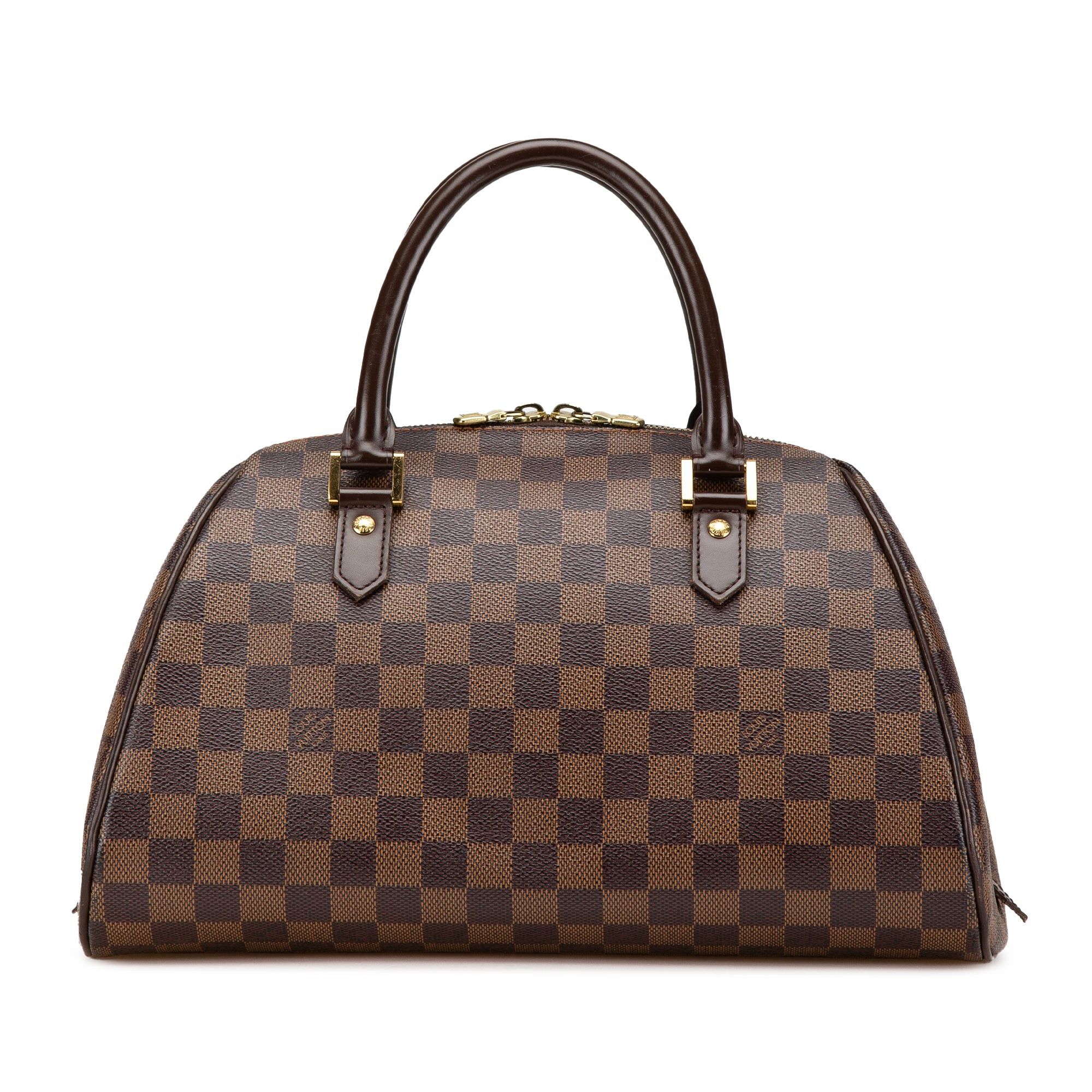 Louis Vuitton Louis Vuitton Damier Ebene Ribera MM Brown Size ONE SIZE - 1 Thumbnail