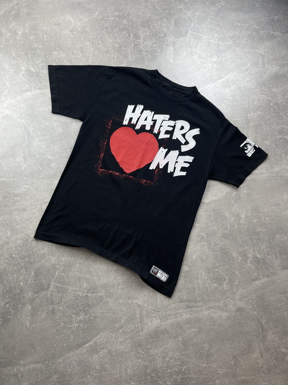 Band Tees × Vintage × WWE Vintage WWE The Miz Haters Love Me / I'm Awesome T-Shirt Size US M / EU 48-50 / 2 - 1 Thumbnail