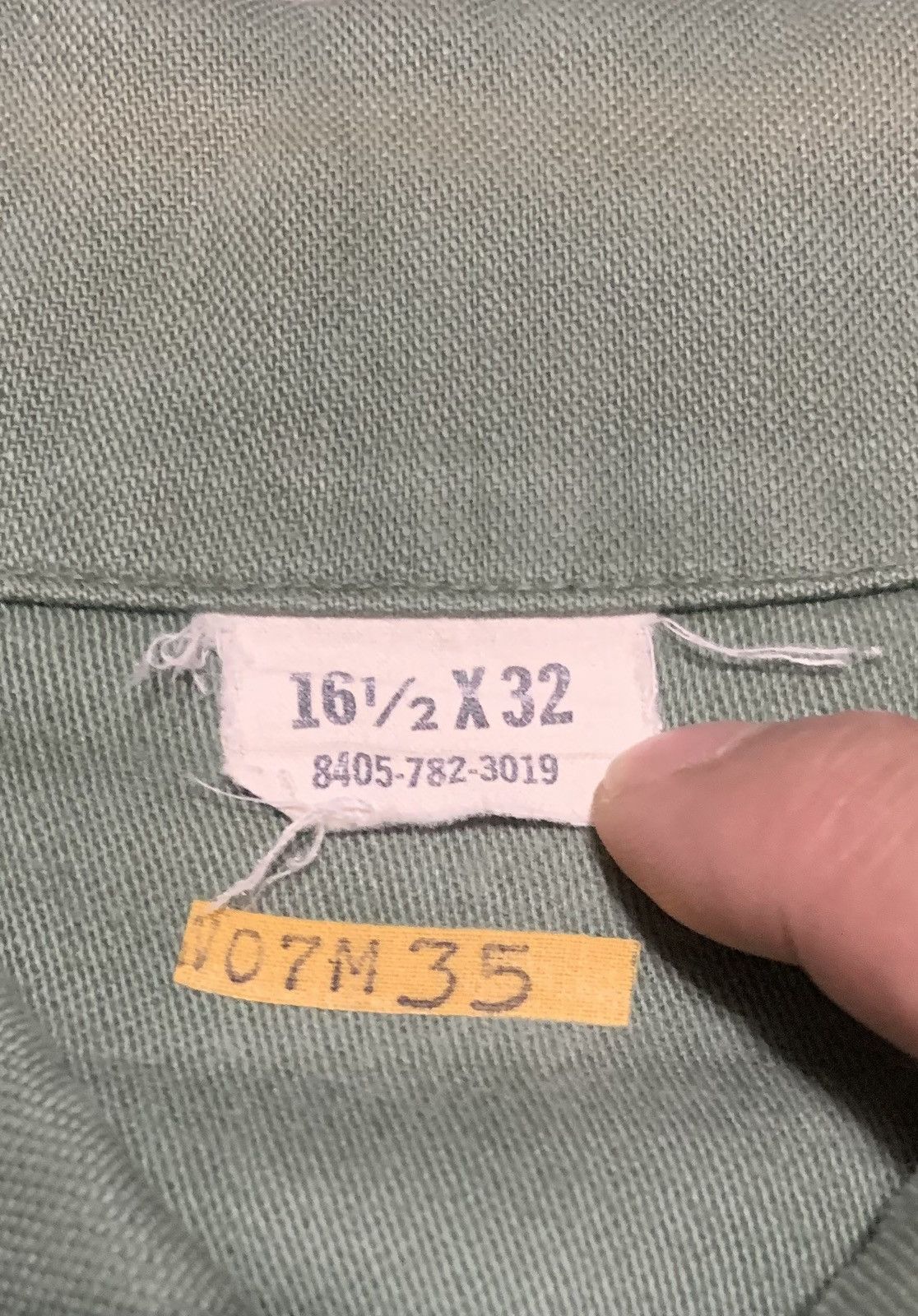 Vintage Vintage 60s Military Og 107 Shirt Size US L / EU 52-54 / 3 - 7 Thumbnail