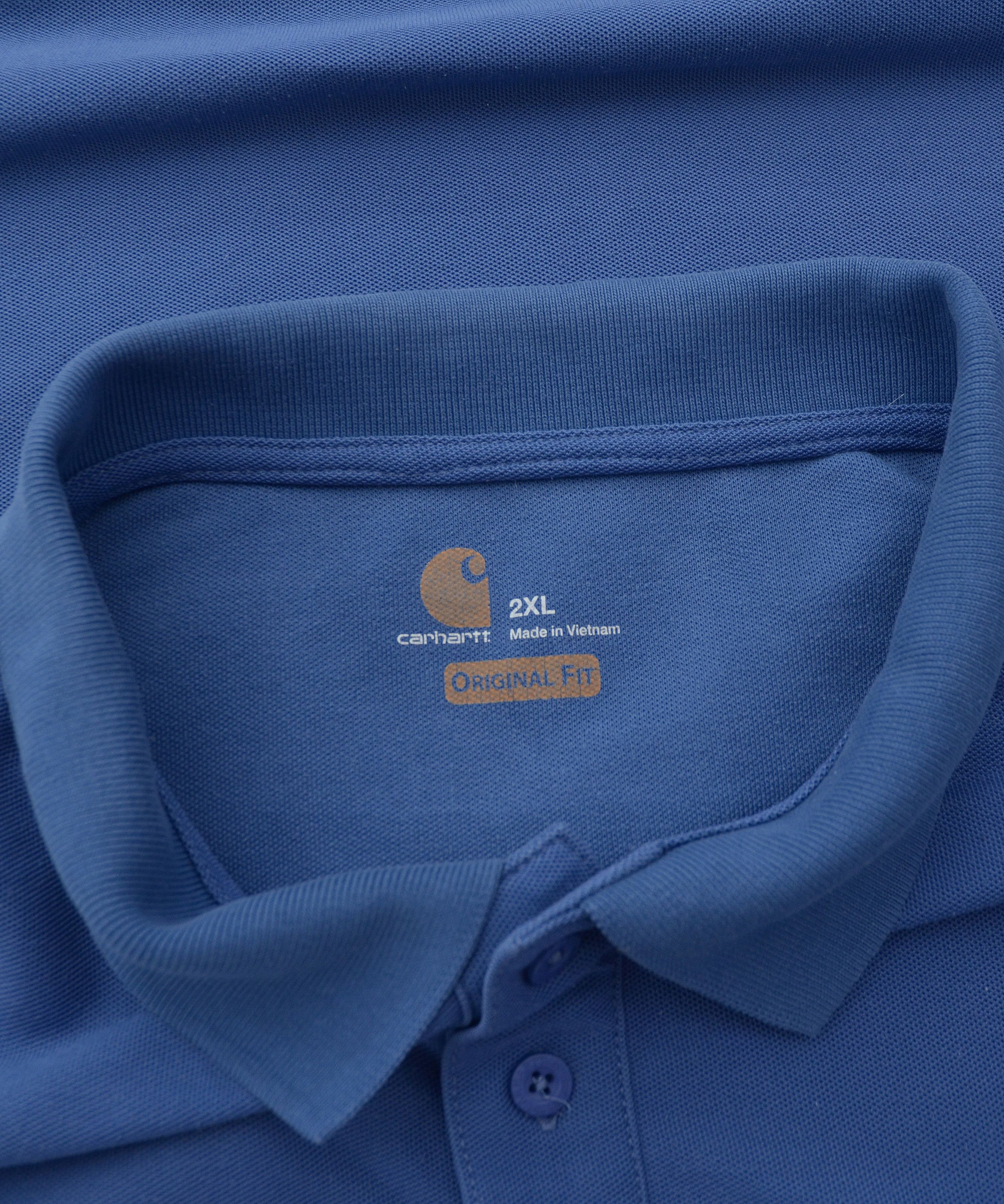 Carhartt × Vintage Vintage Carhartt Polo Shirt Work Pocket Logo Streetwear Y2K Size US XXL / EU 58 / 5 - 9 Thumbnail