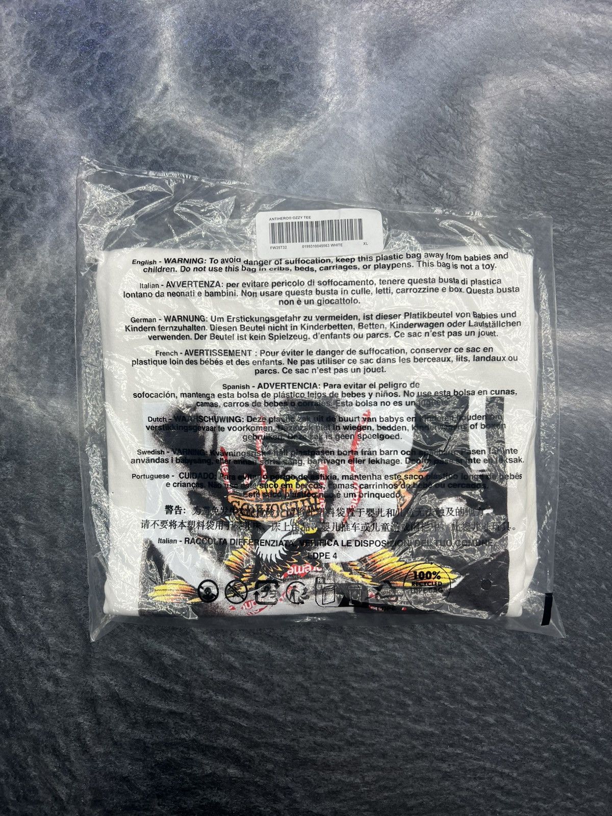 Supreme Supreme Antihero Ozzy T-Shirt Size US XL / EU 56 / 4 - 7 Thumbnail