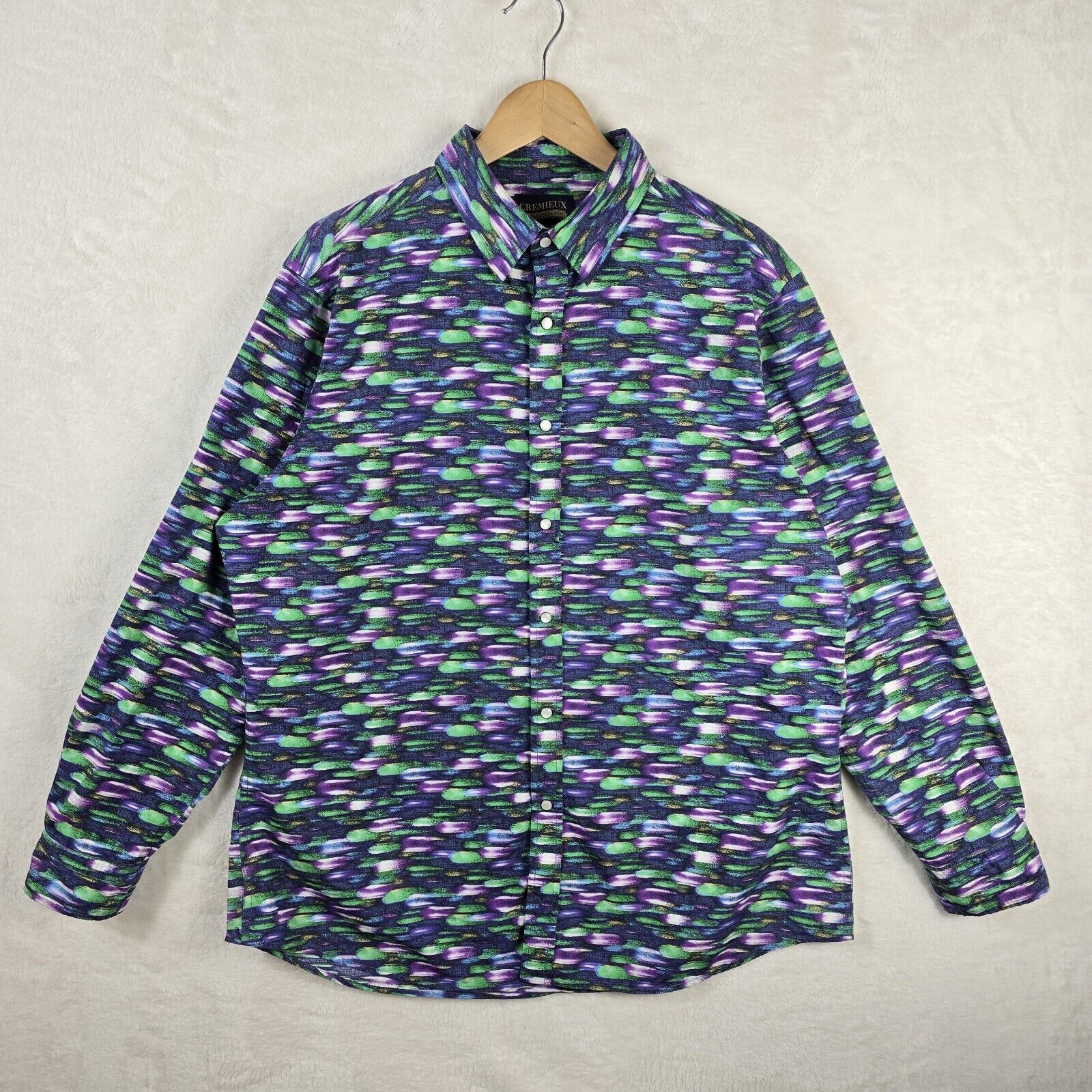 Cremieux Cremieux Shirt Mens XL Multicolor AOP Geometric Abstract Size US XL / EU 56 / 4 - 2 Thumbnail