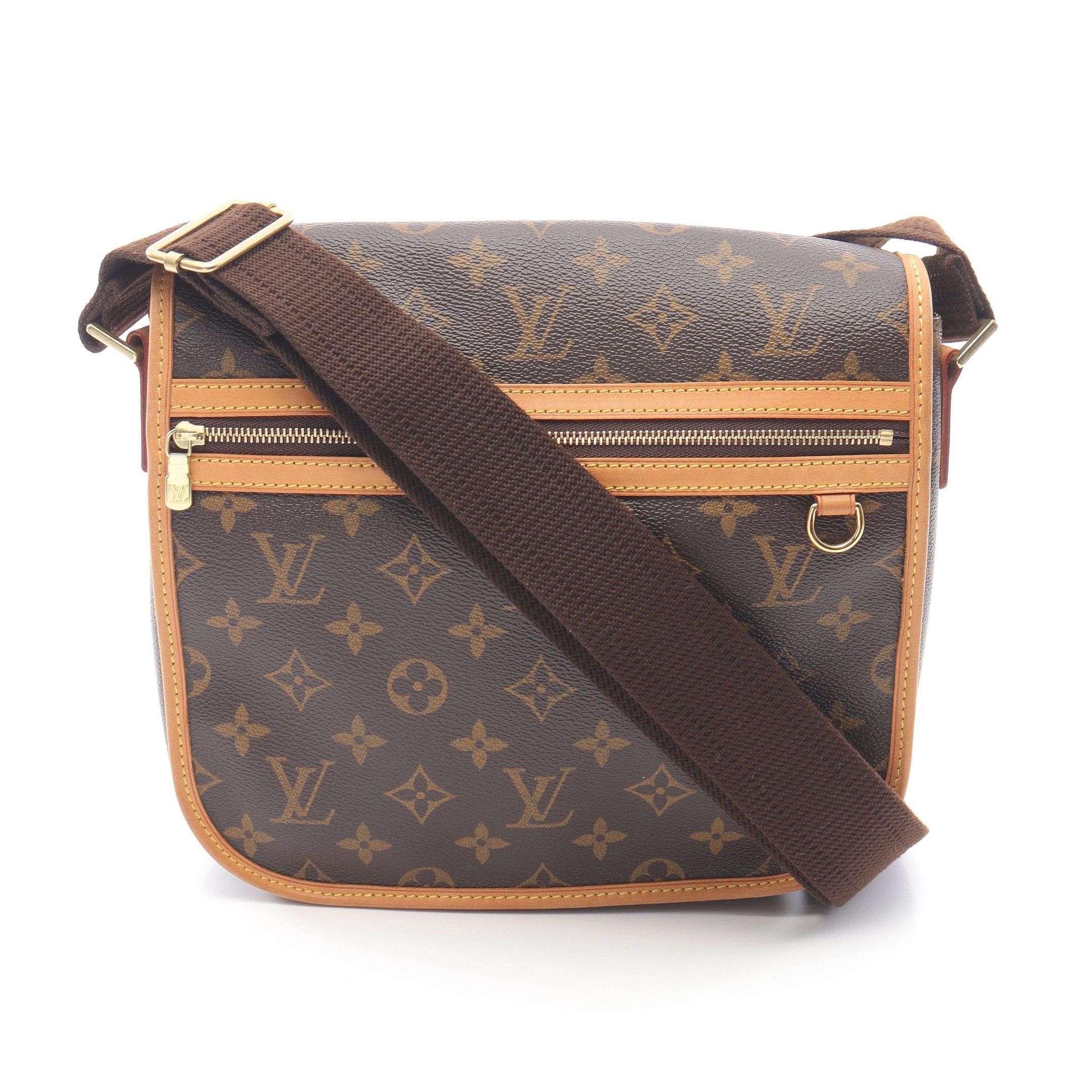 Louis Vuitton Messenger Pm Bosforo Monogram Shoulder Bag Leather Brown, Women's