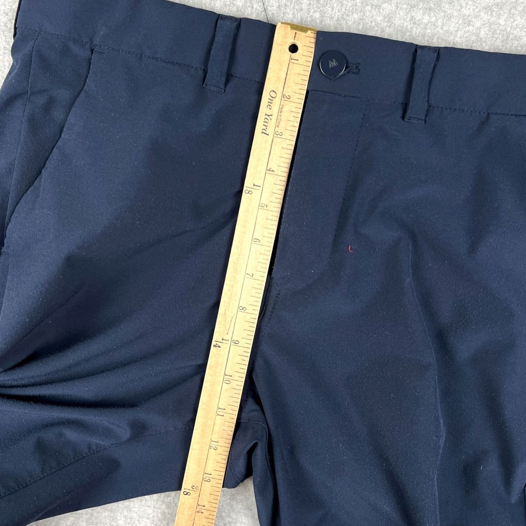 Mizzen+Main Mizzen Main Helmsman Slim Fit Performance Stretch Pants 32x30 Blue Chino Mens Size US 32 / EU 48 - 5 Thumbnail