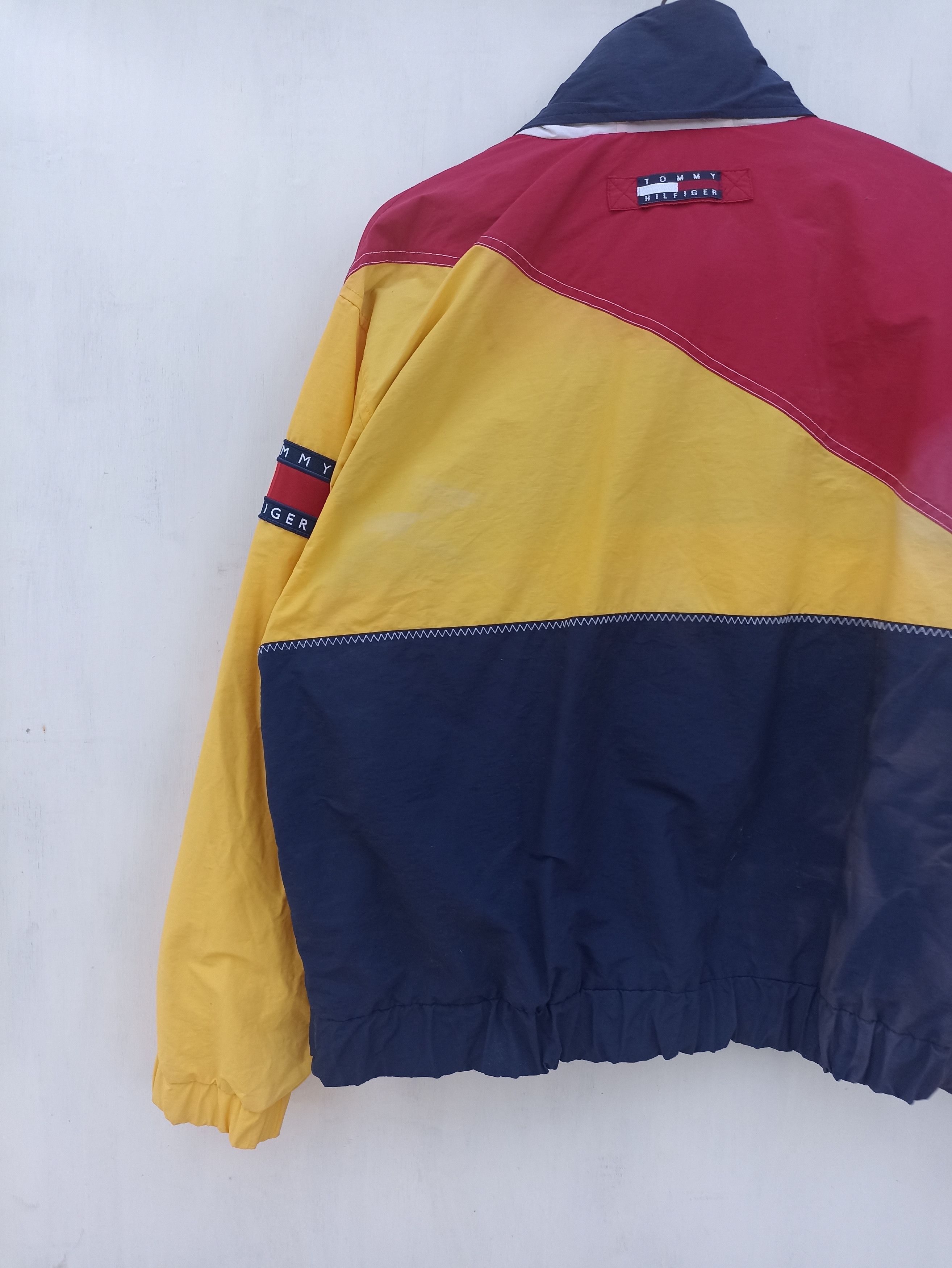 Tommy Hilfiger Vtg 90s Vtg Tommy Hilfiger jacket sailing gear multicolor Size US M / EU 48-50 / 2 - 6 Thumbnail