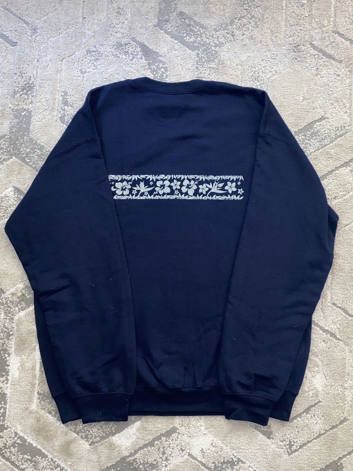 Cotton Traders Vtg Trader Joe's Crewneck Navy Size US L / EU 52-54 / 3 - 3 Thumbnail