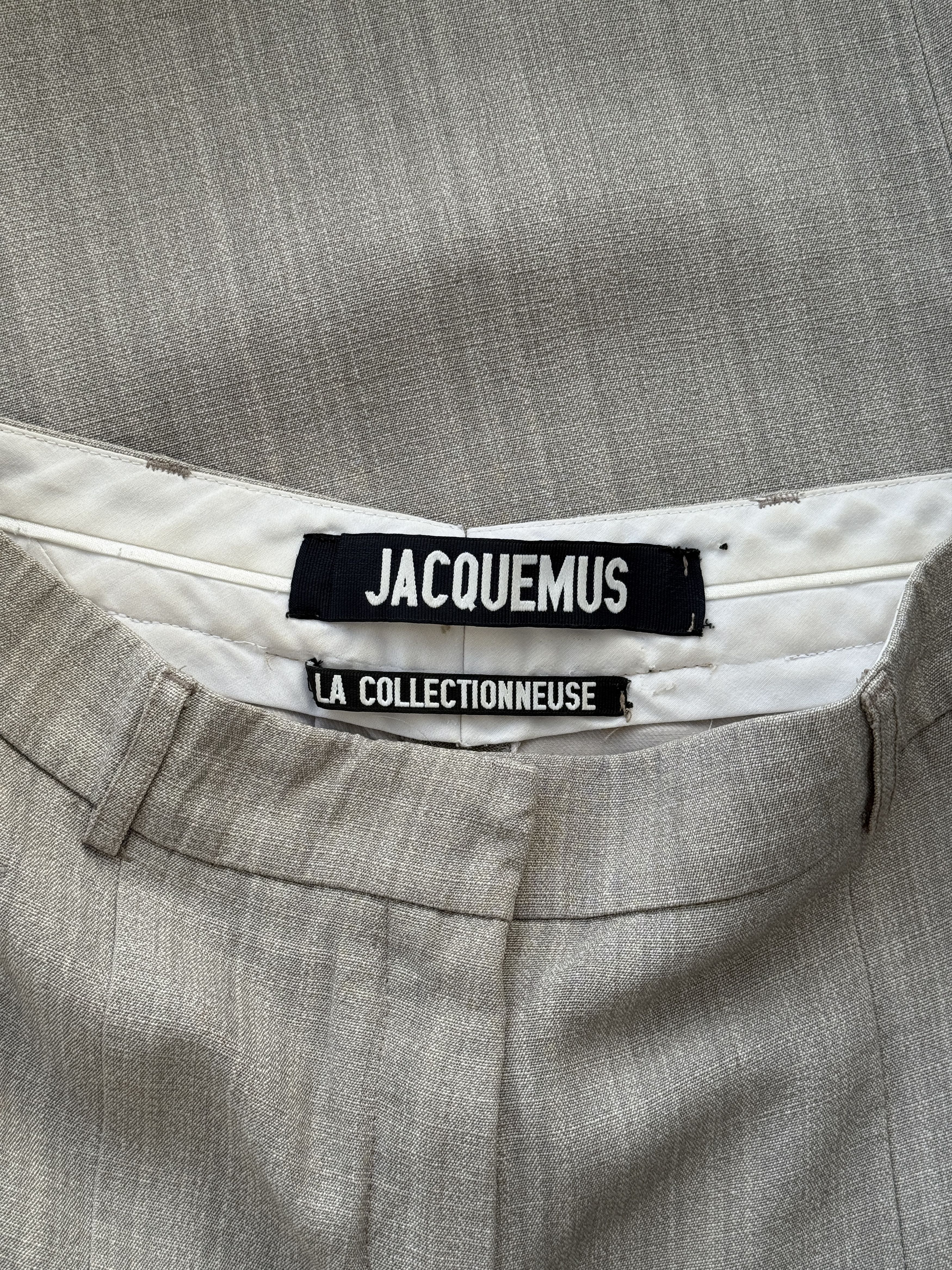 Jacquemus Wide Pants Baggy Checked Silk RB0021 Size 36" / US 14 / IT 50 - 3 Thumbnail