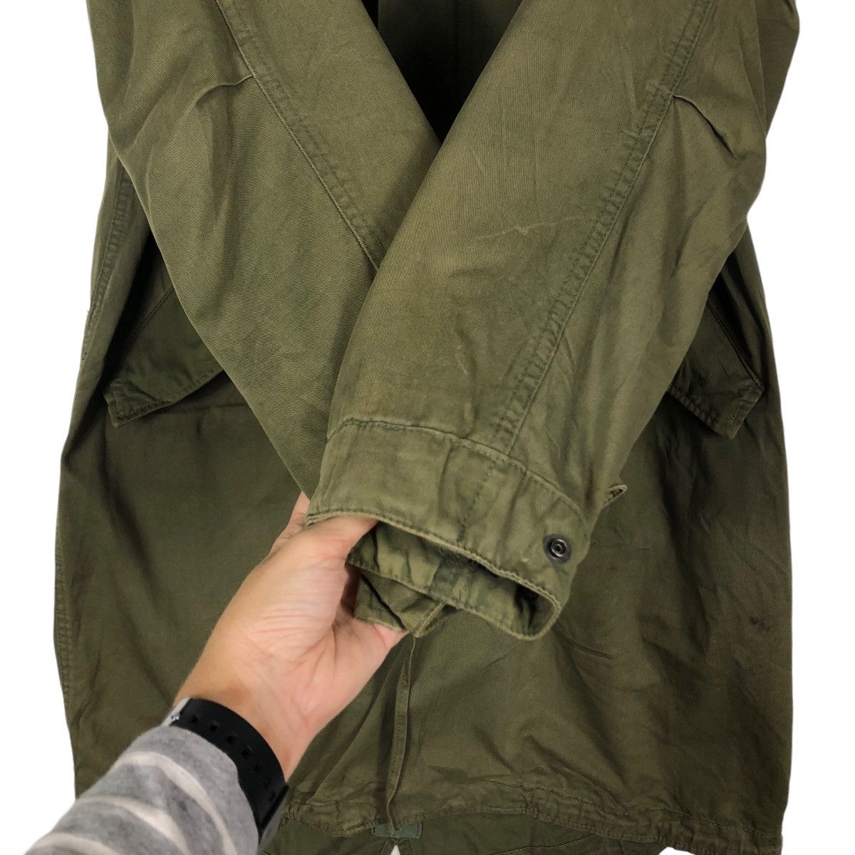 Japanese Brand 🔥Vintage Fish Tail Parka Jacket Biker Schott Multi Pocket Size US L / EU 52-54 / 3 - 16 Thumbnail
