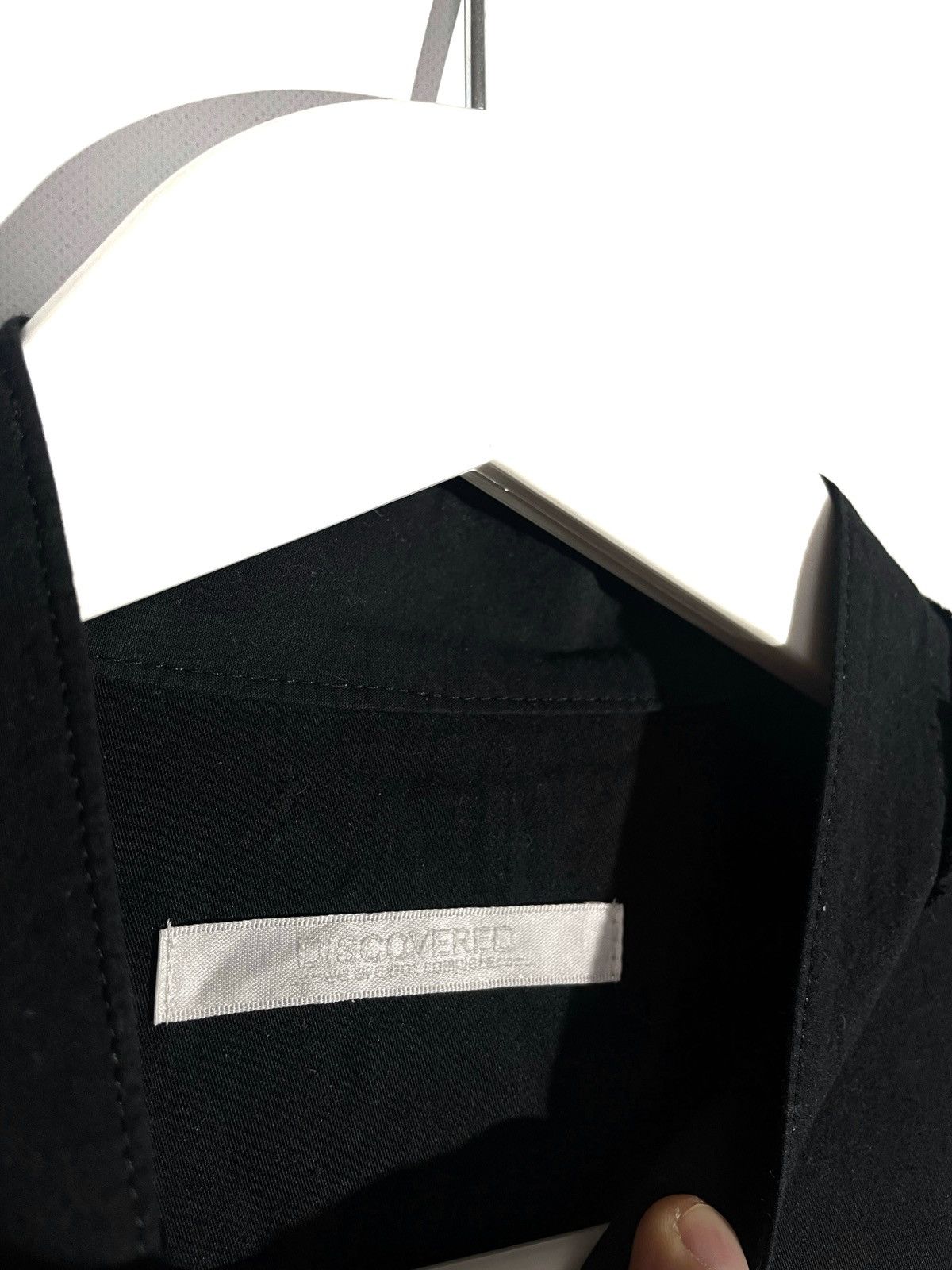 Japanese Brand Extended Long Over Black Shirt Men Size L Made In Japan Size US L / EU 52-54 / 3 - 6 Thumbnail