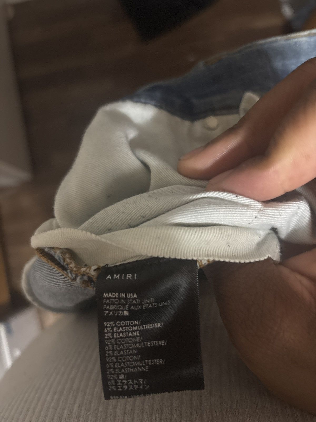 Amiri Amiri Mx1 denim jeans Size US 36 / EU 52 - 11 Thumbnail