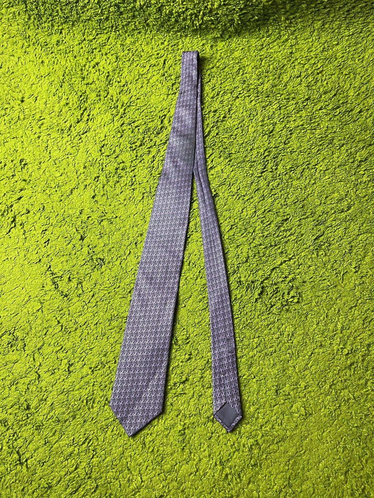 Hermes Hermes monogram silk tie Size ONE SIZE - 1 Thumbnail