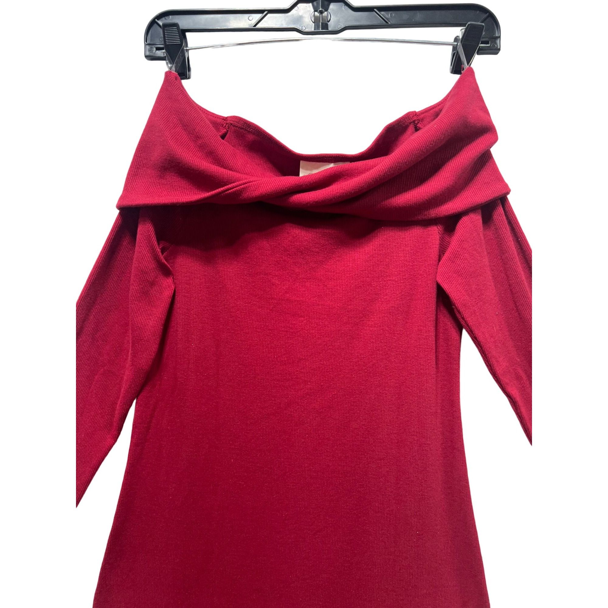 Other Universal Thread - Women's Long Sleeve Midi Bodycon - Red - Size S / US 4 / IT 40 - 15 Thumbnail