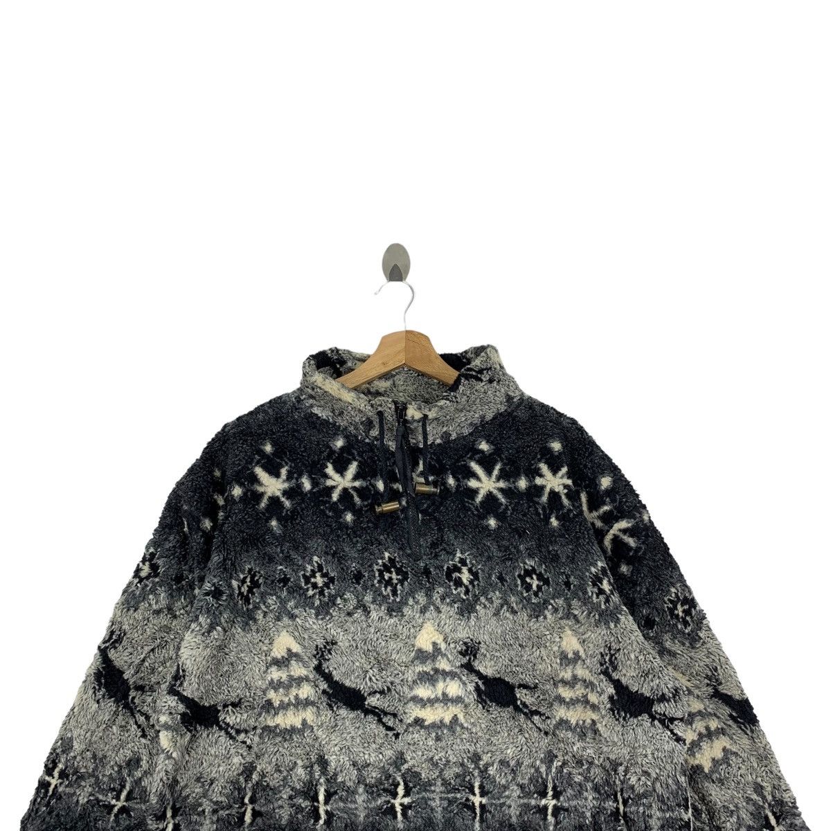 Habitat × Vintage Vintage PALIPALI SCOUT Habitat Animal Fleece Pullover Jumper Size US M / EU 48-50 / 2 - 3 Thumbnail