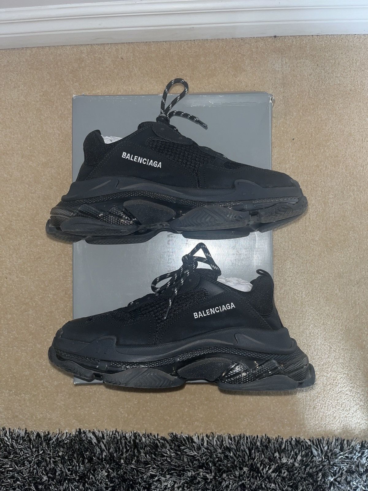 Balenciaga BALENCIAGA TRIPLE S CLEAR SOLE Size US 9 / EU 42 - 6 Thumbnail