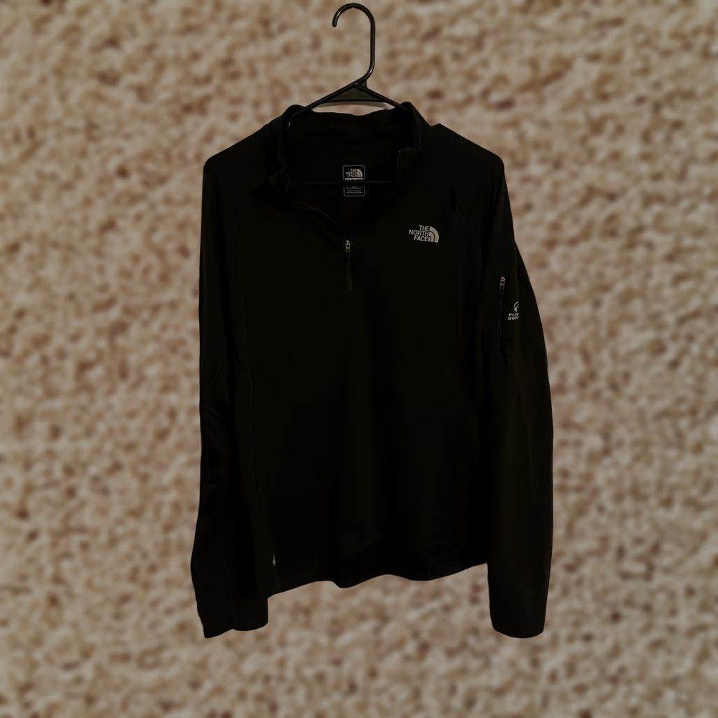 The North Face The North Face Flight Series Black 1/4 Zip Pullover - Men’s Medium Long Sleeve Performance Vapor wick Activewear Size US M / EU 48-50 / 2 - 1 Thumbnail